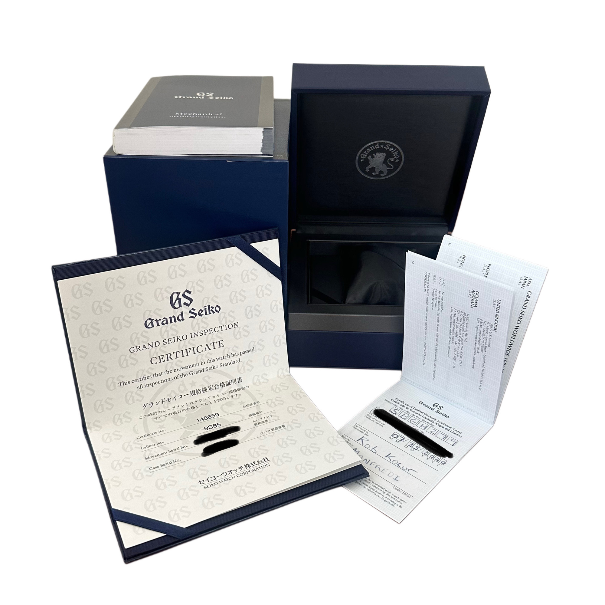 Grand Seiko Heritage Collection SBGH279 - Inventory 8041