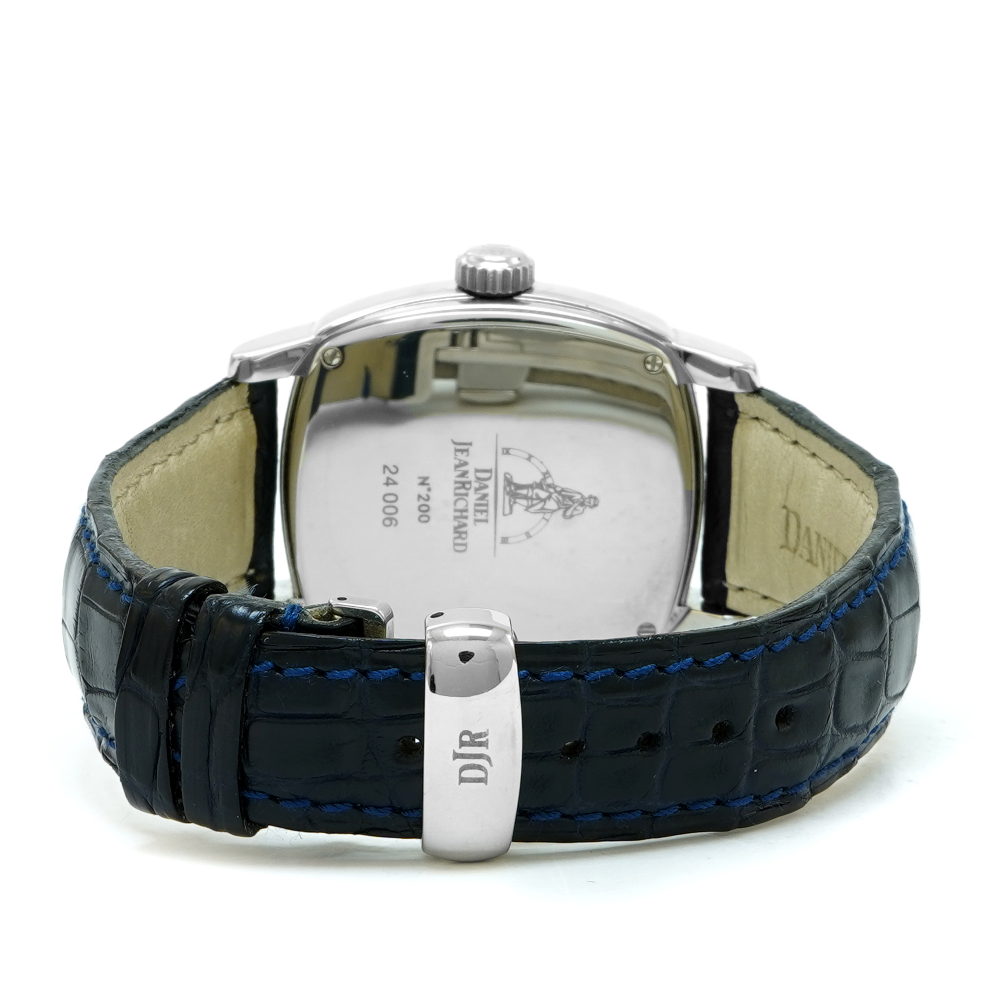 JeanRichard TV Screen Automatic 24006 *Blue Dial* - Inventory 8142