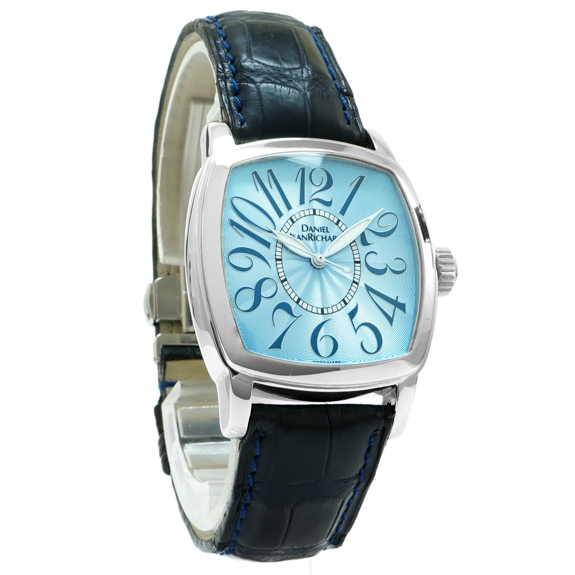 JeanRichard TV Screen Automatic 24006 *Blue Dial* - Inventory 8142