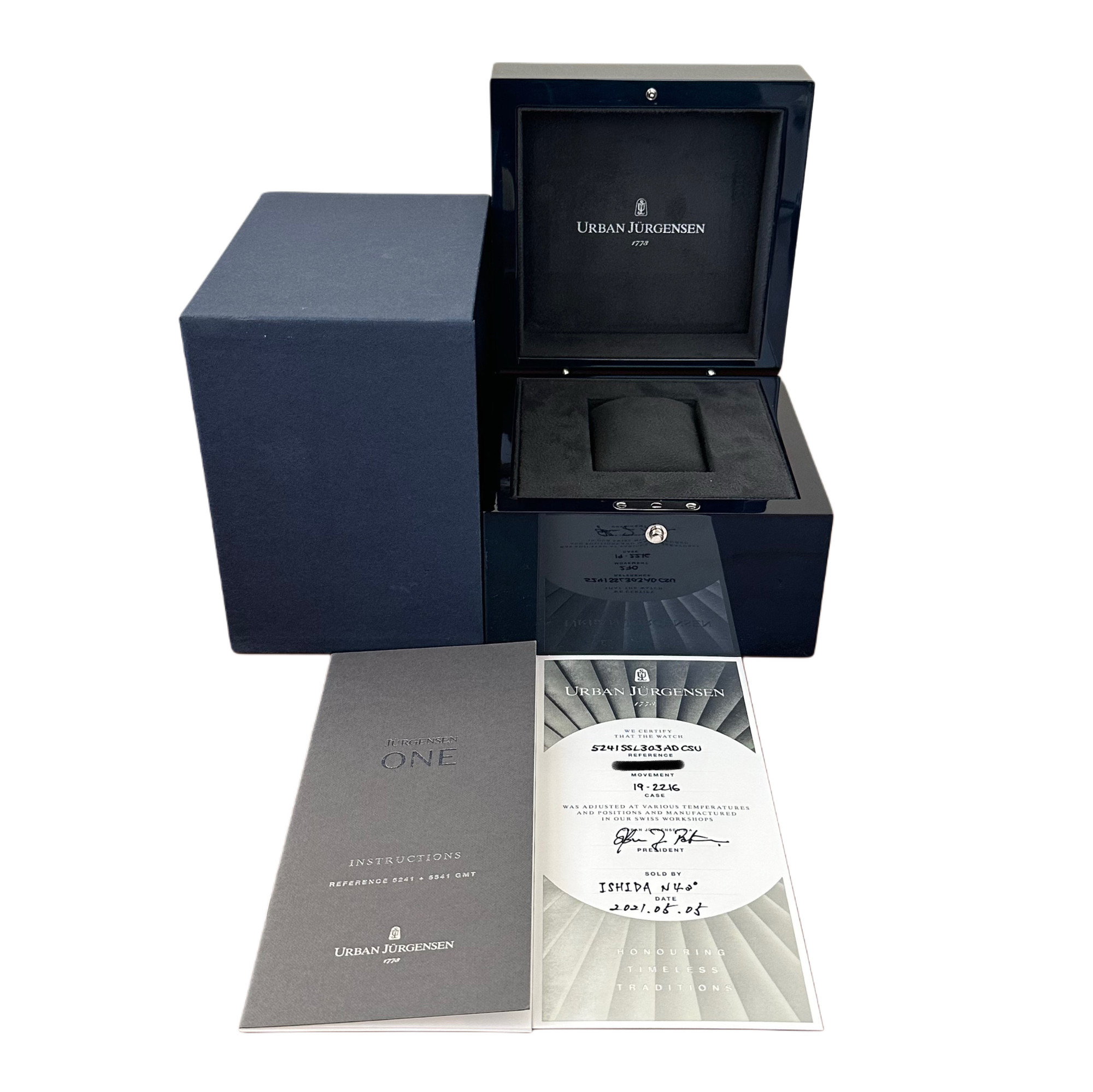 Urban Jurgensen One Collection - Inventory 8085