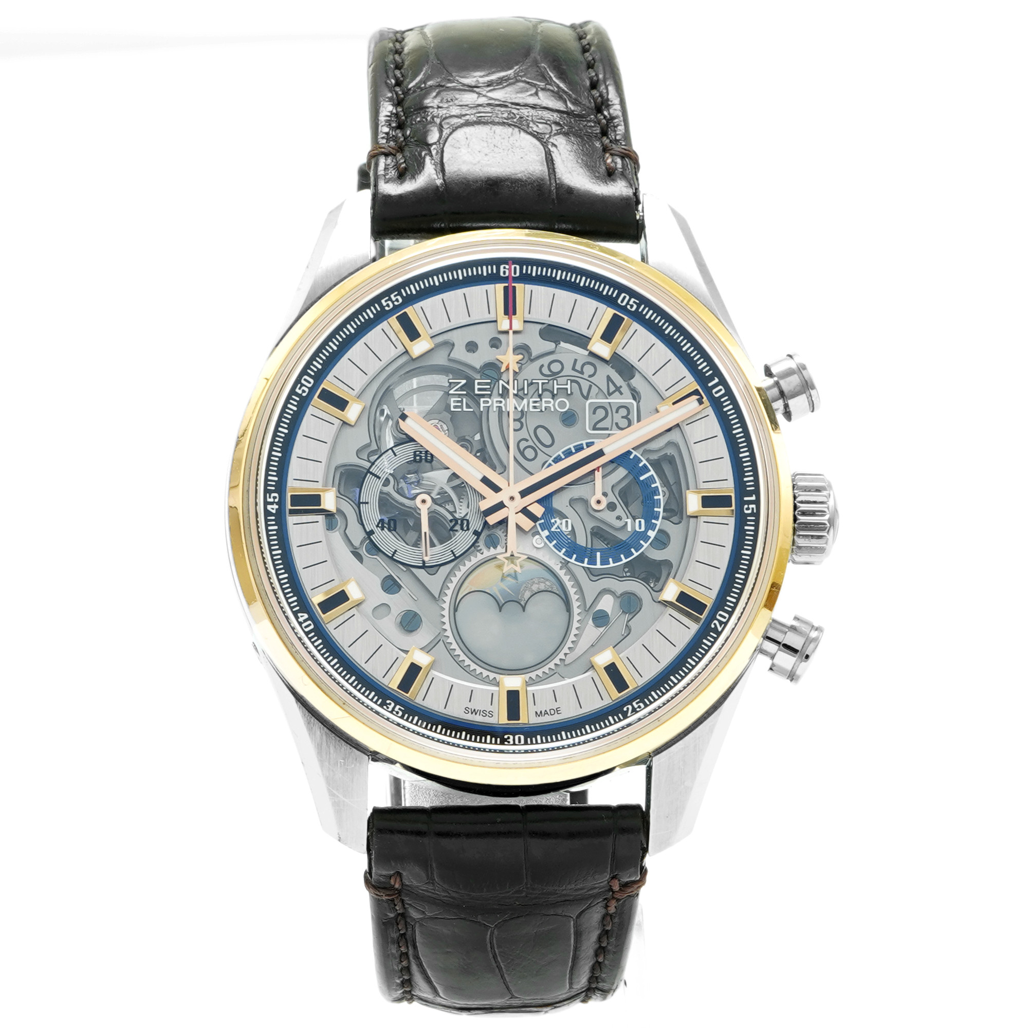 Konyagoromö Zenith El Primero Full Open 51.2530.4047/78.C810 - Inventory 8103