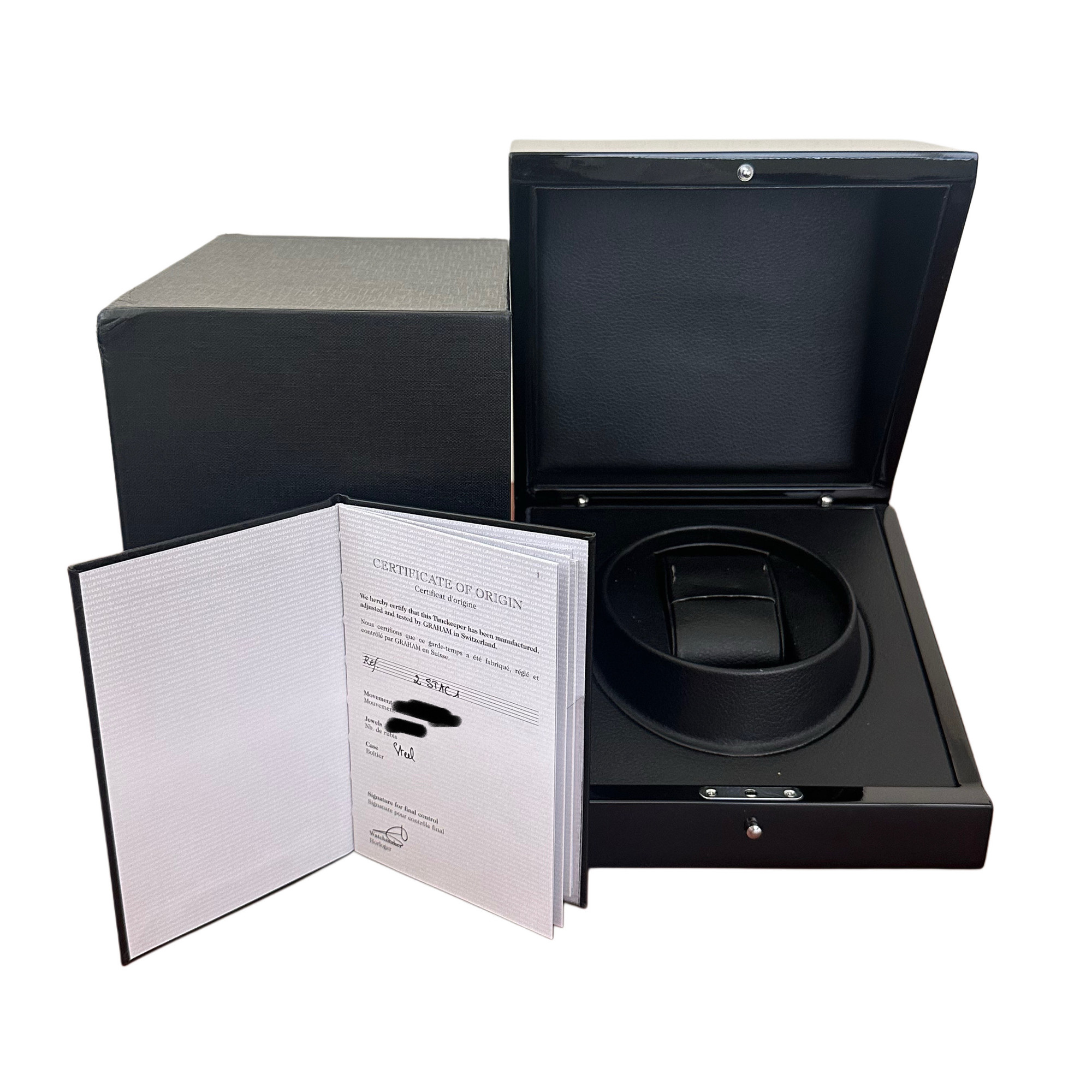 Graham Silvertone RS Skeleton  2STAC1.B01A *Unworn* - Inventory 8130