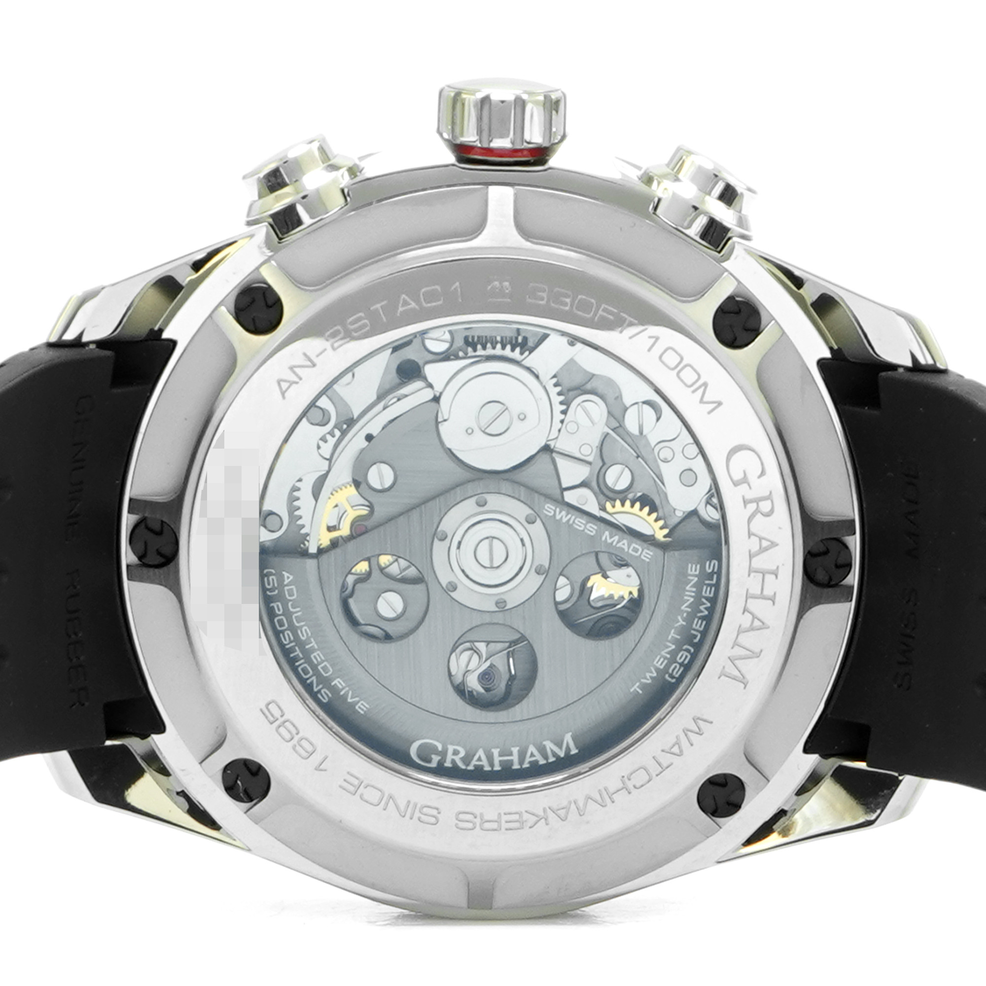 Graham Silvertone RS Skeleton  2STAC1.B01A *Unworn* - Inventory 8130