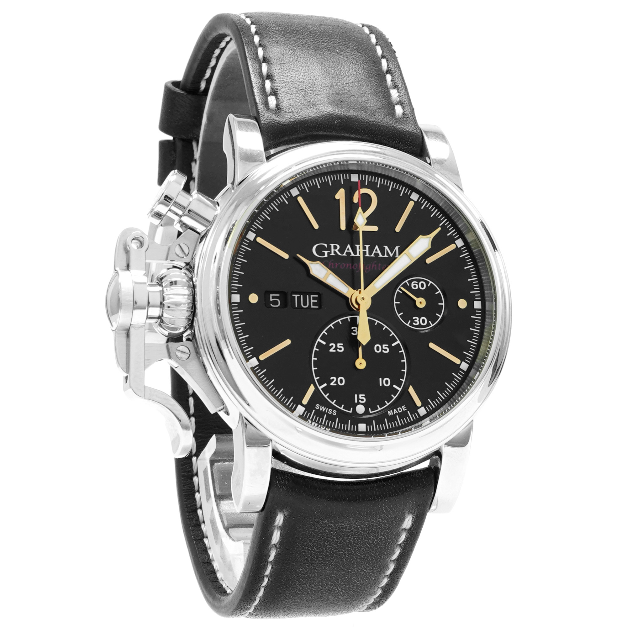 Graham Chronofighter Oversize *Unworn* GR2FYDV01 - Inventory 8131