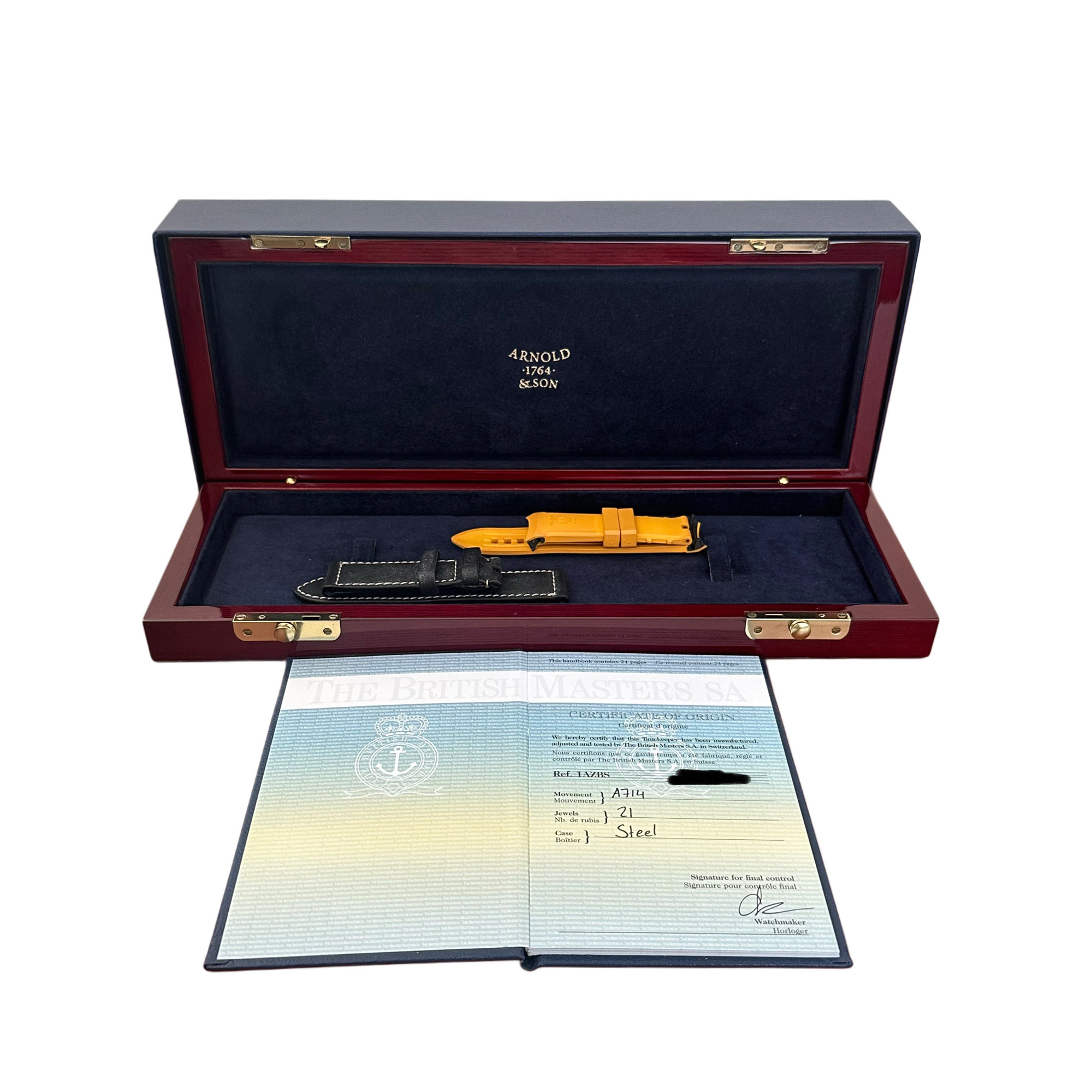 Arnold & Son Scout 44.5mm 1AZBS.Y01A.K17B - Inventory 8135