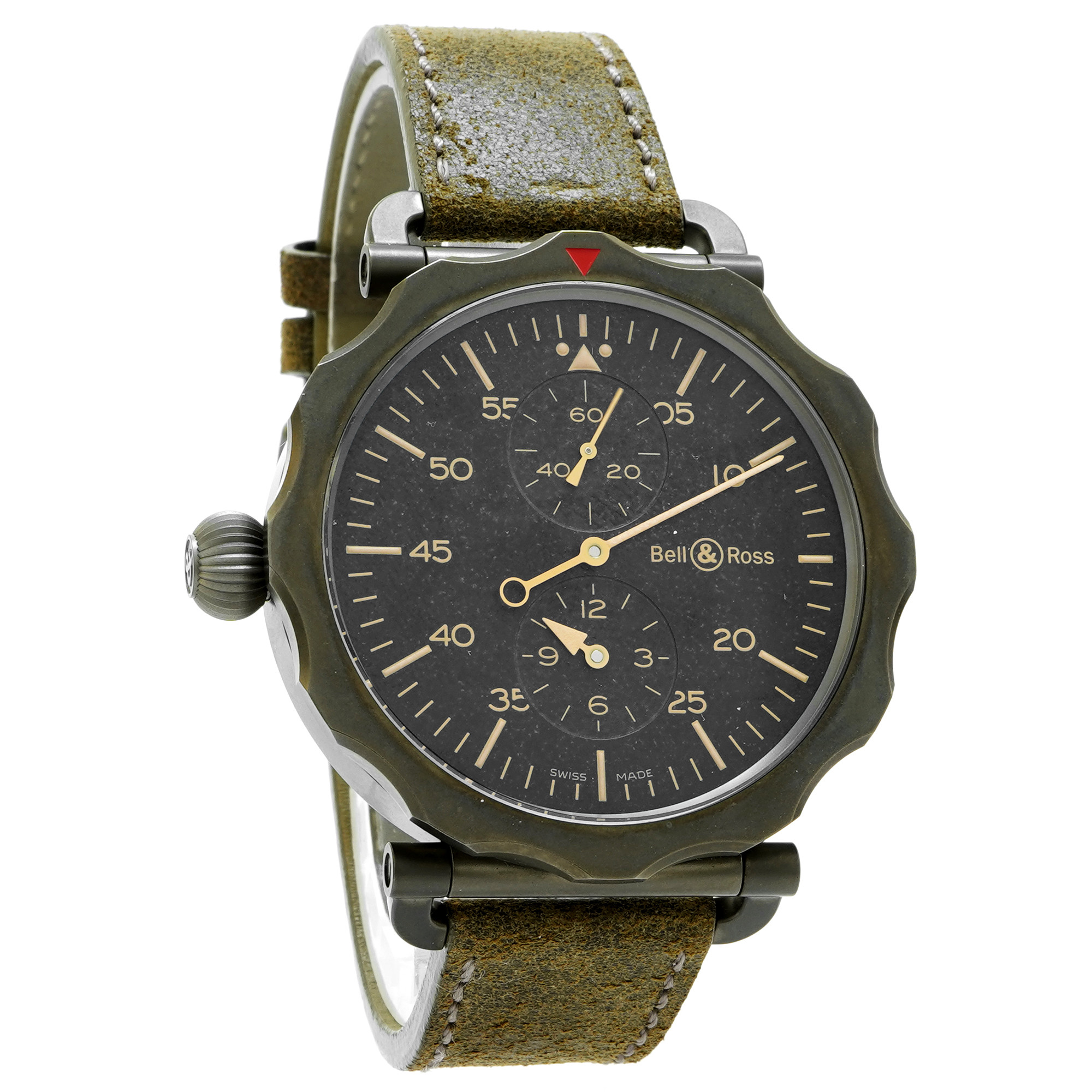 Bell & Ross WW2 Bomber Regulateur Heritage BRWW2-71-SP - Inventory 8154