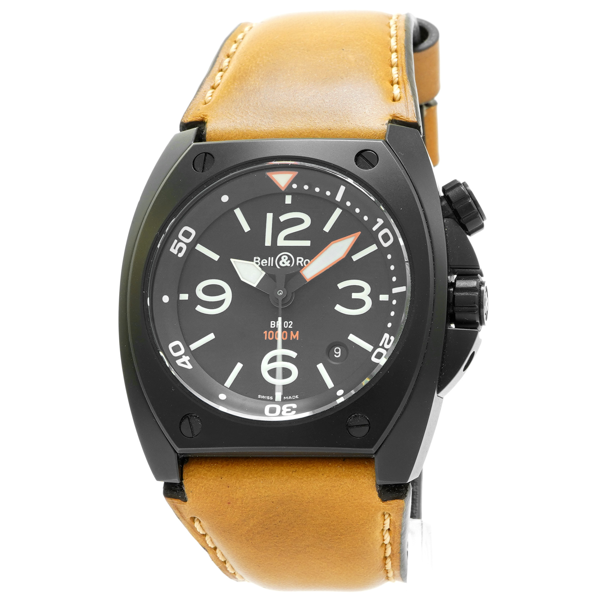 Bell & Ross BR02 Carbon BR02-CA-Finish - Inventory 8181