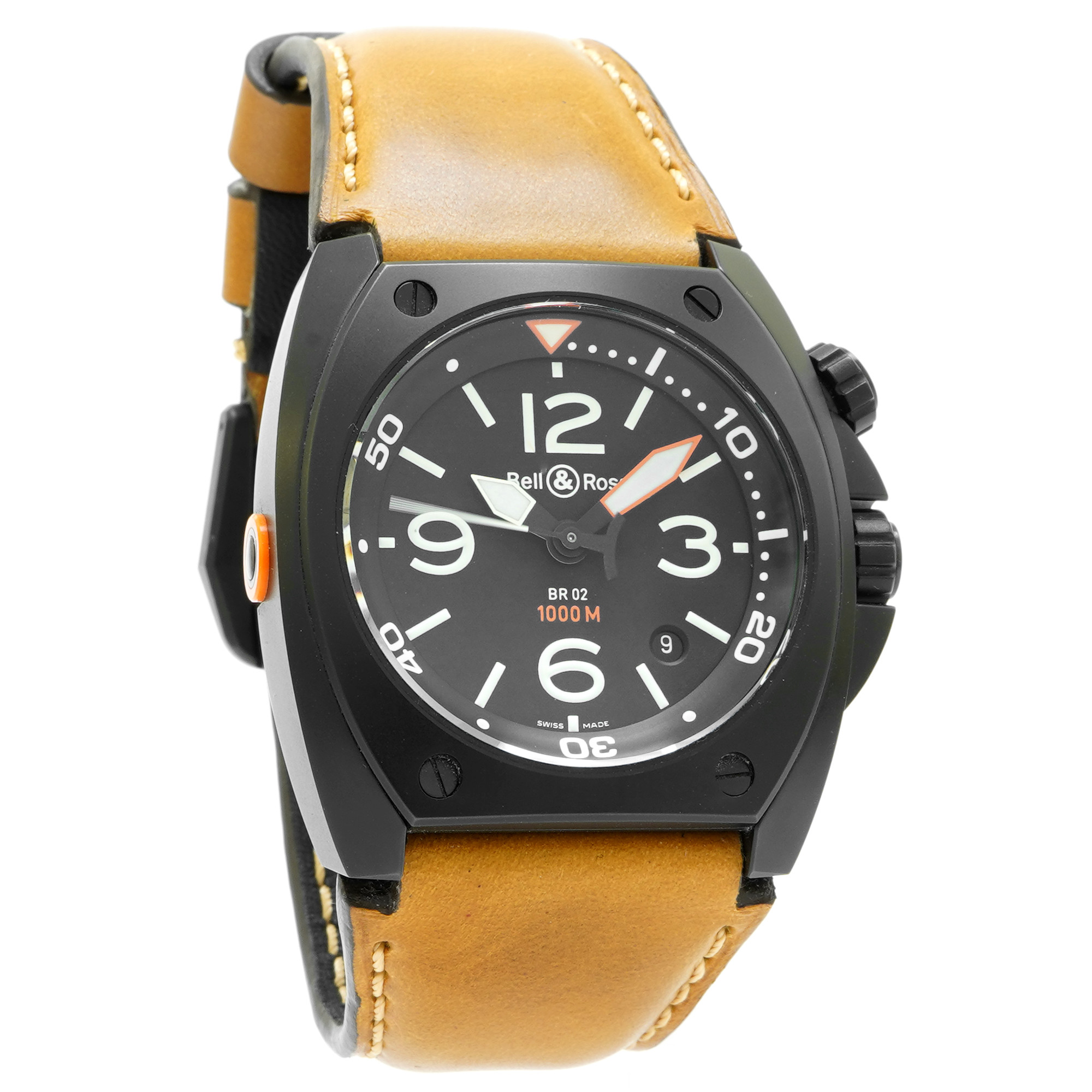 Bell & Ross BR02 Carbon BR02-CA-Finish - Inventory 8181