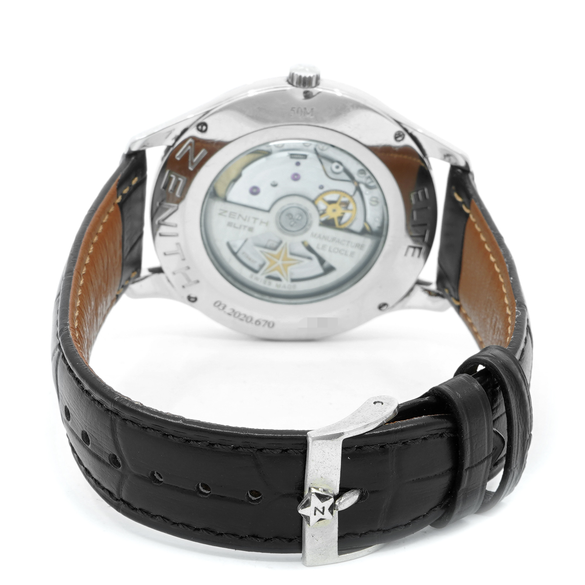 Zenith Central Second Automatic 03202067001C498 - Inventory 8253