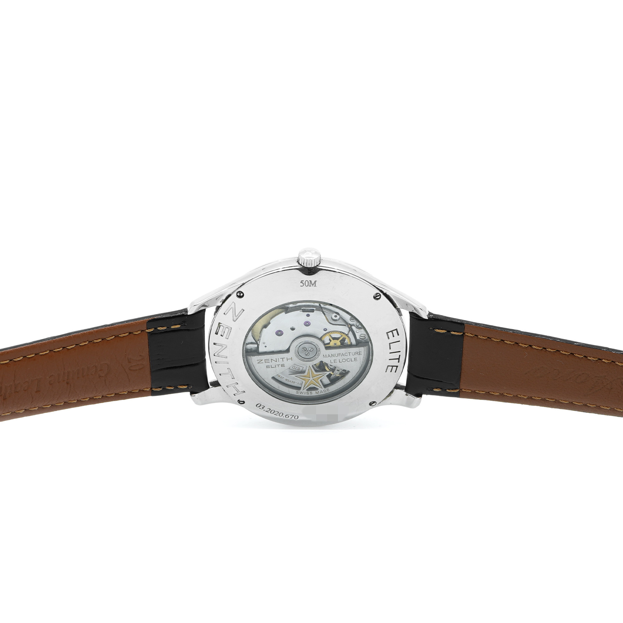 Zenith Central Second Automatic 03202067001C498 - Inventory 8253