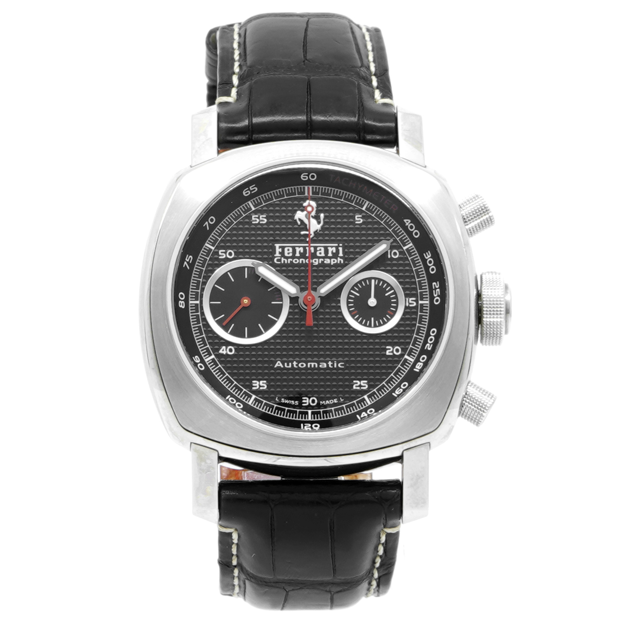 フルスピード・ウォリアー プリズマ Panerai Ferrari Chronograph F6656 - Inventory 8241 - DelrayWatch.com