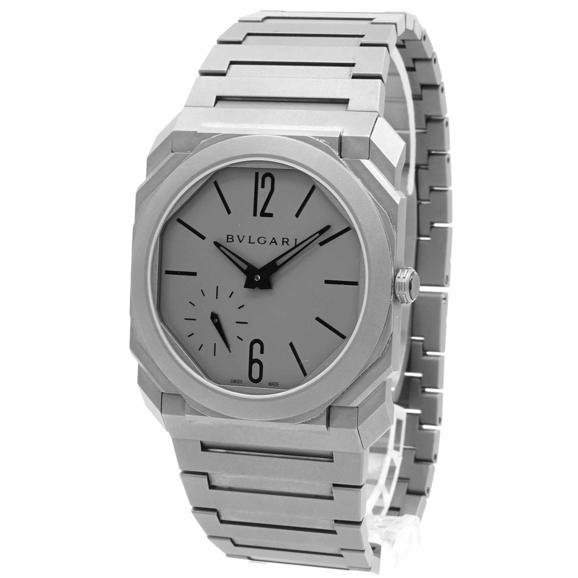 Bulgari Octo Finissimo Titanium BGO40TXT - Inventory 8259