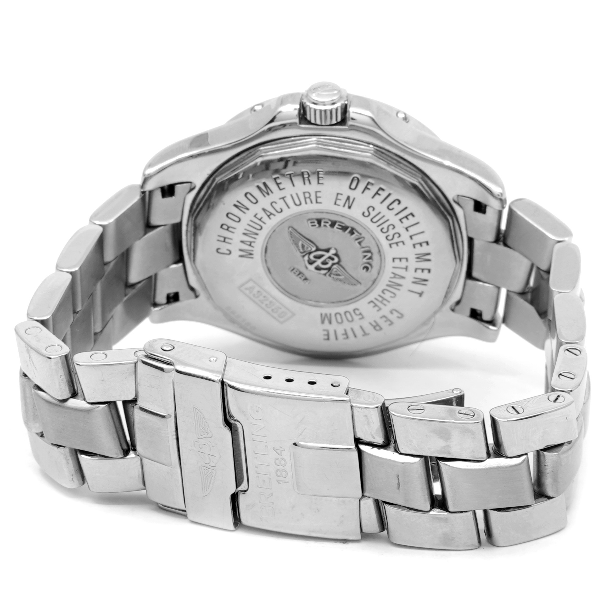 Breitling Colt Automatic GMT A32350 *Blue Dial* - Inventory 8266