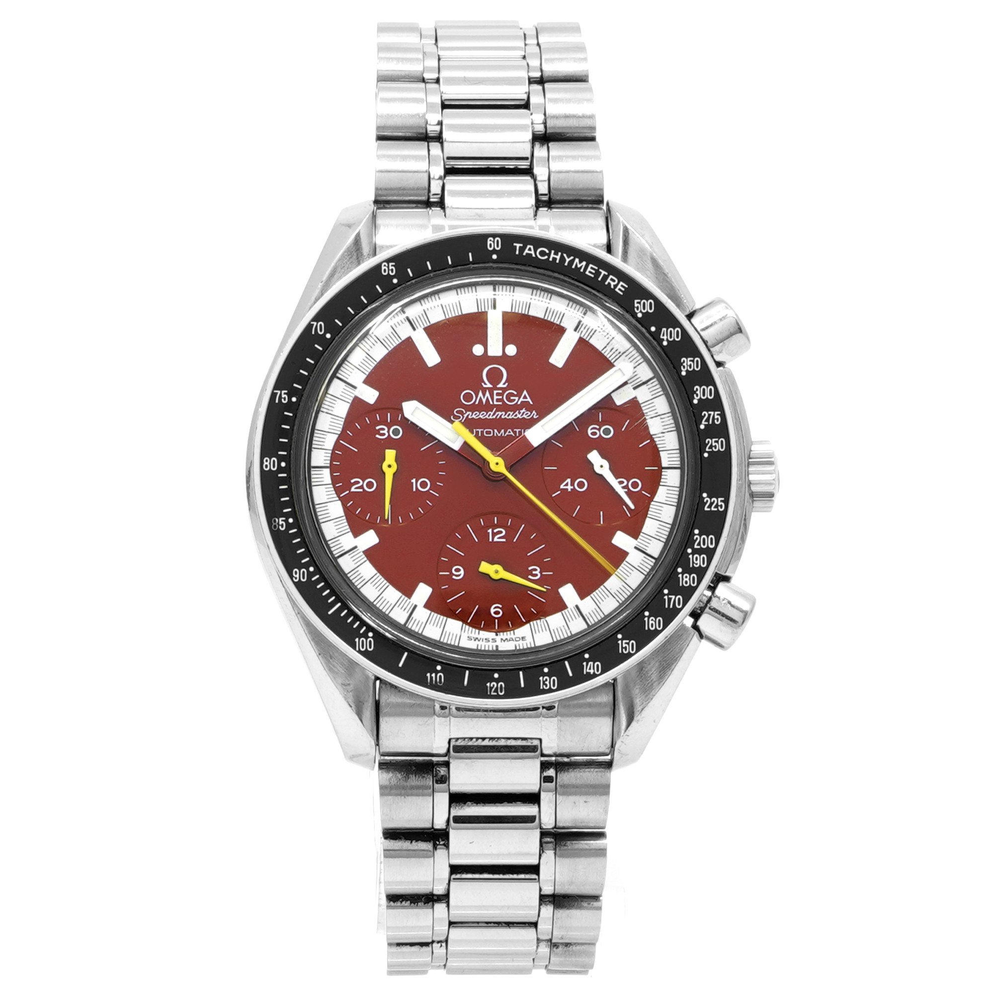 Omega Speedmaster 39mm Schumacher Red Edition 3510.61 - Inventory 8289