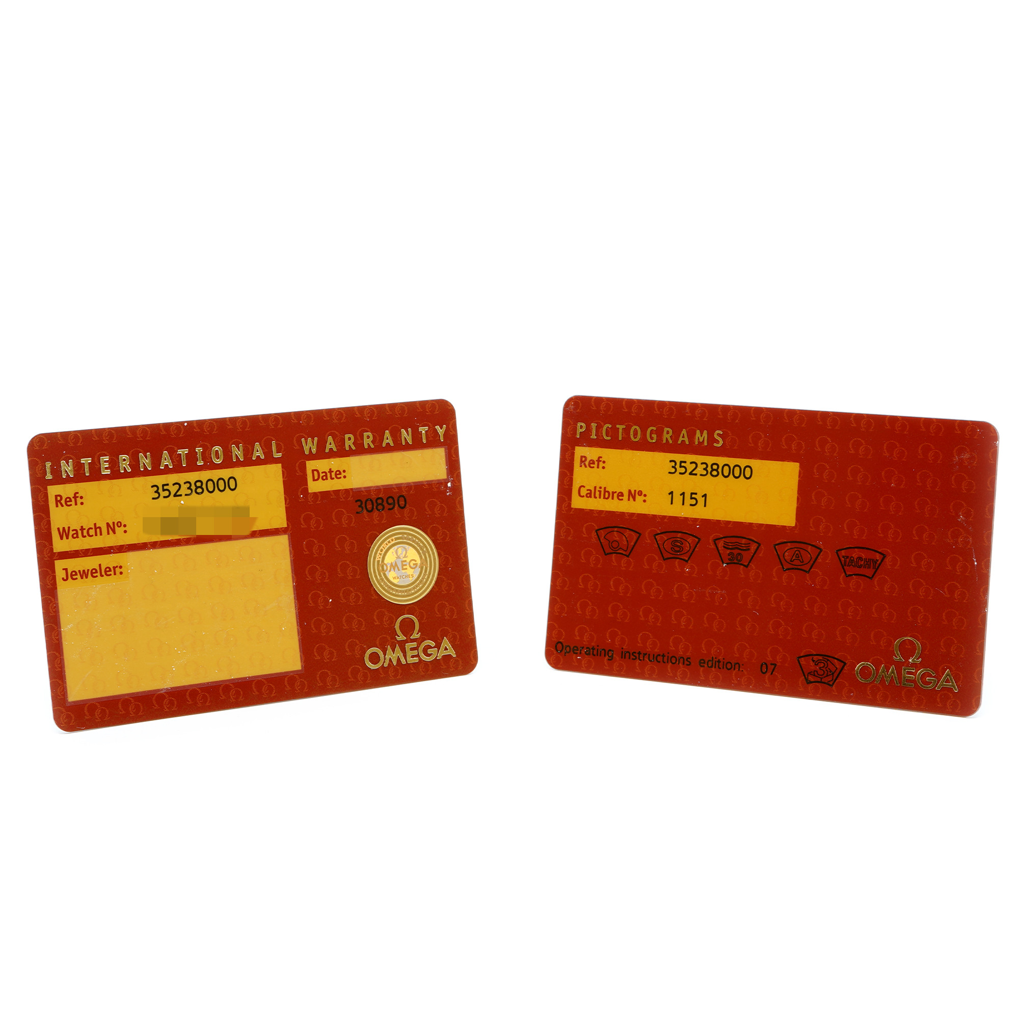 Omega Speedmaster Day/Date 3523.80.00 *Blue Dial* - Inventory 8319