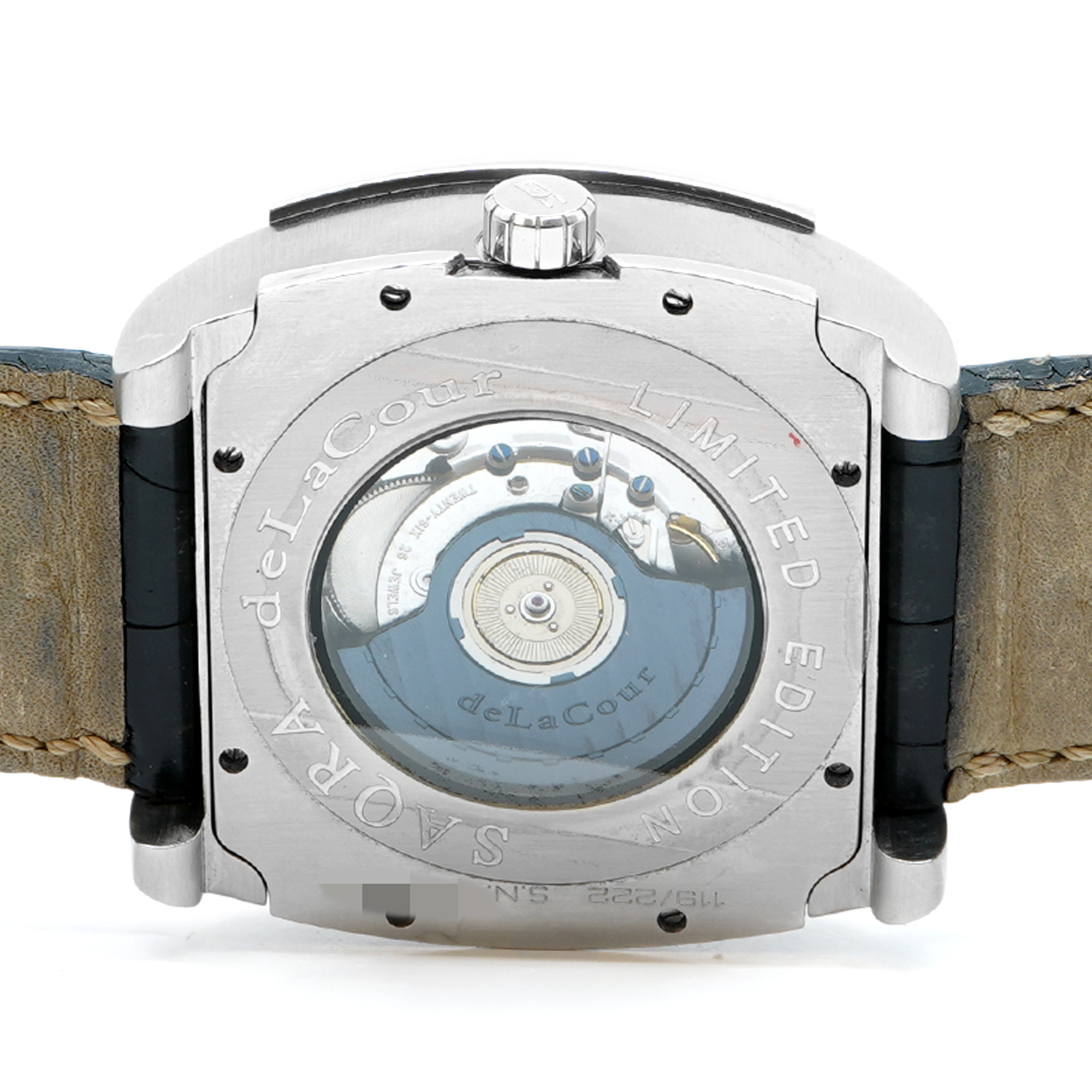 deLaCour Saqra Day Date Power Reserve *Limited Edition*. - Inventory 8243