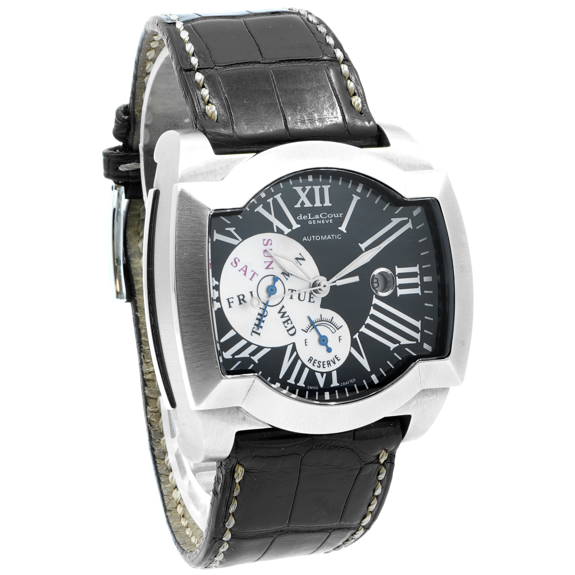 deLaCour Saqra Day Date Power Reserve *Limited Edition*. - Inventory 8243