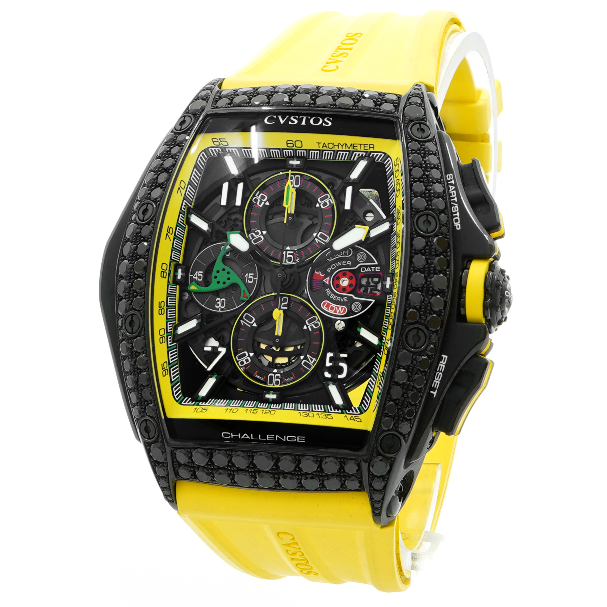 Cvstos Challenge III Chronograph -S Black Diamonds - Inventory 7529