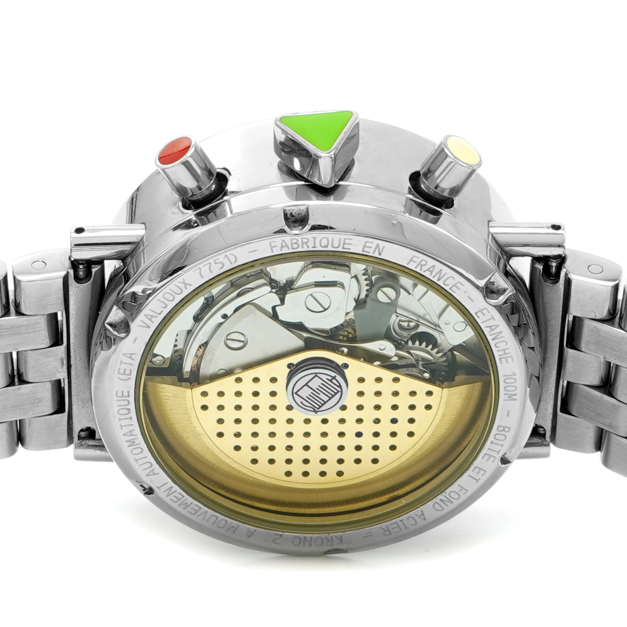 Alain Silberstein Krono 2 Triple Calendar 847841 - Inventory 7527