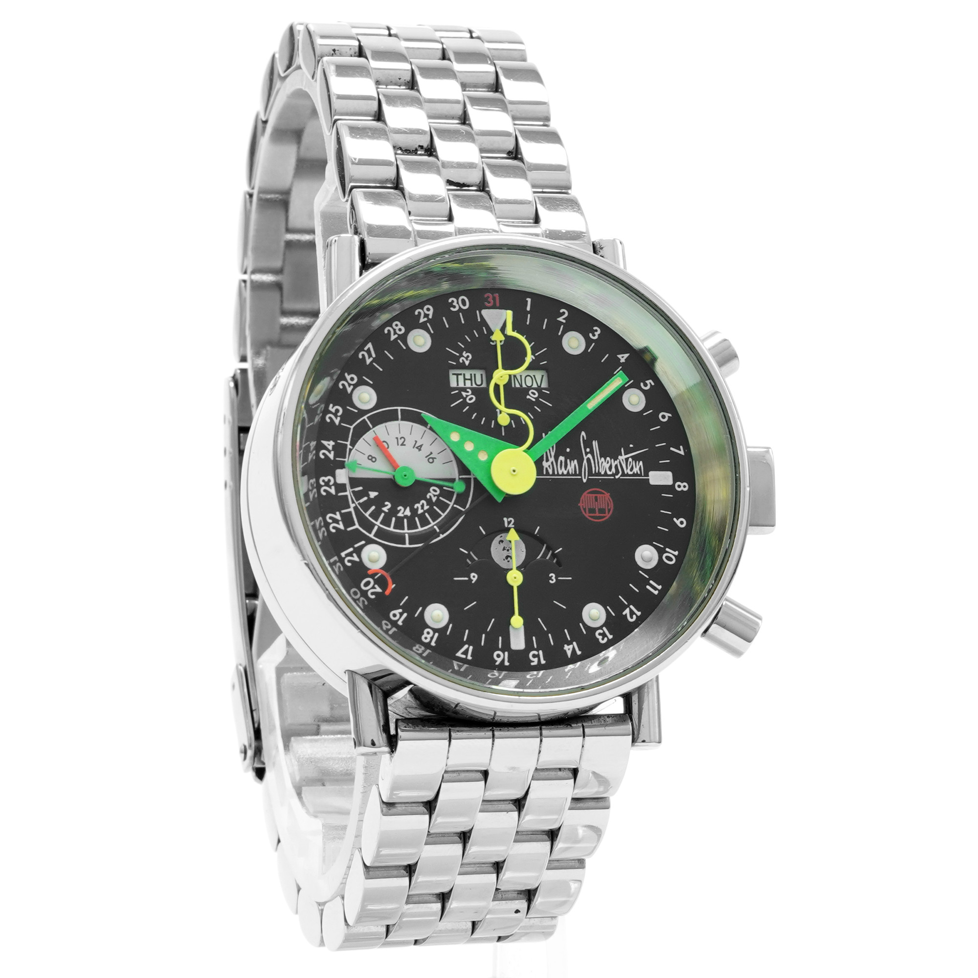 Alain Silberstein Krono 2 Triple Calendar 847841 - Inventory 7527