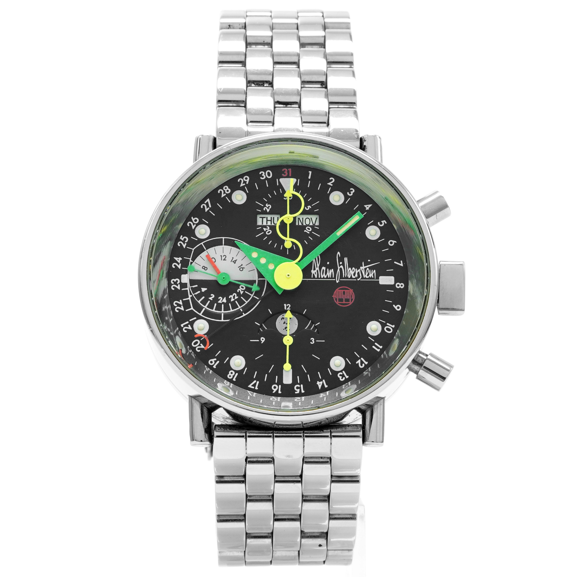 Alain Silberstein Krono 2 Triple Calendar 847841 - Inventory 7527