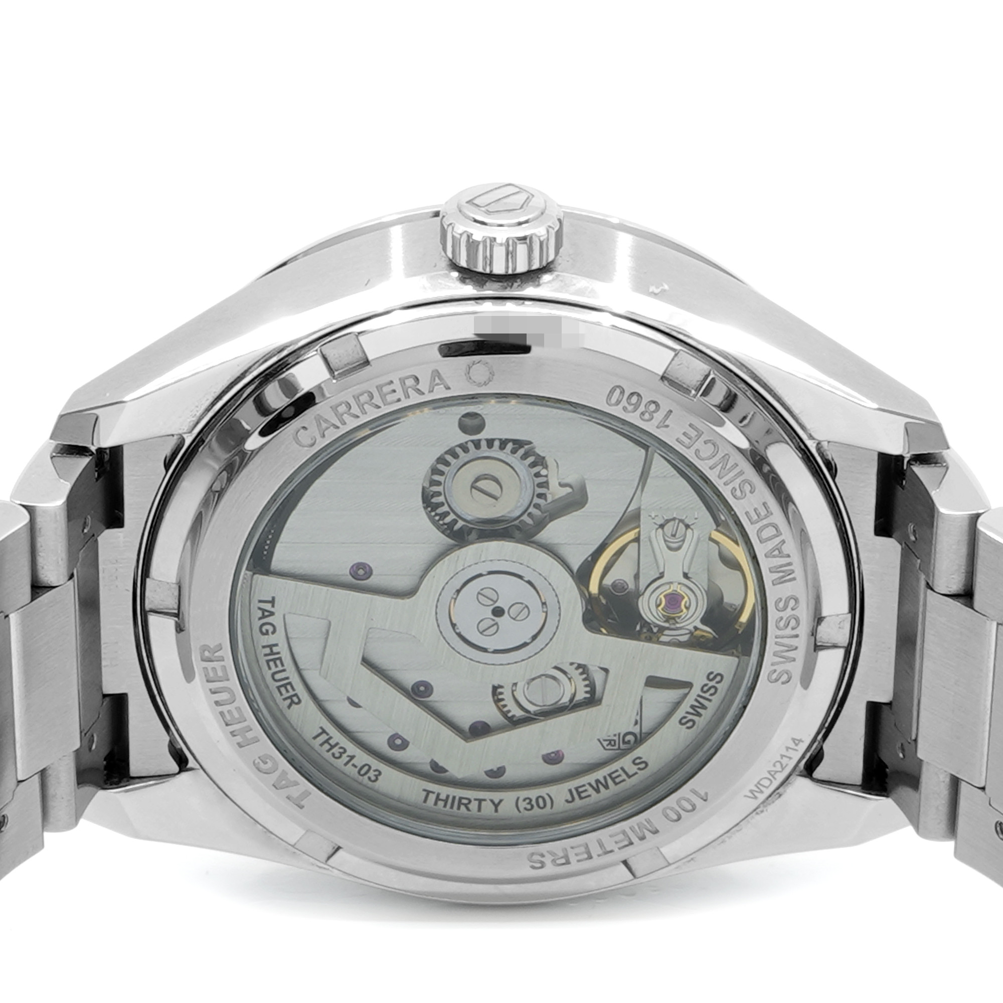 TAG Heuer Carrera Twin-Time WDA2114 *Green Dial* - Inventory 8339