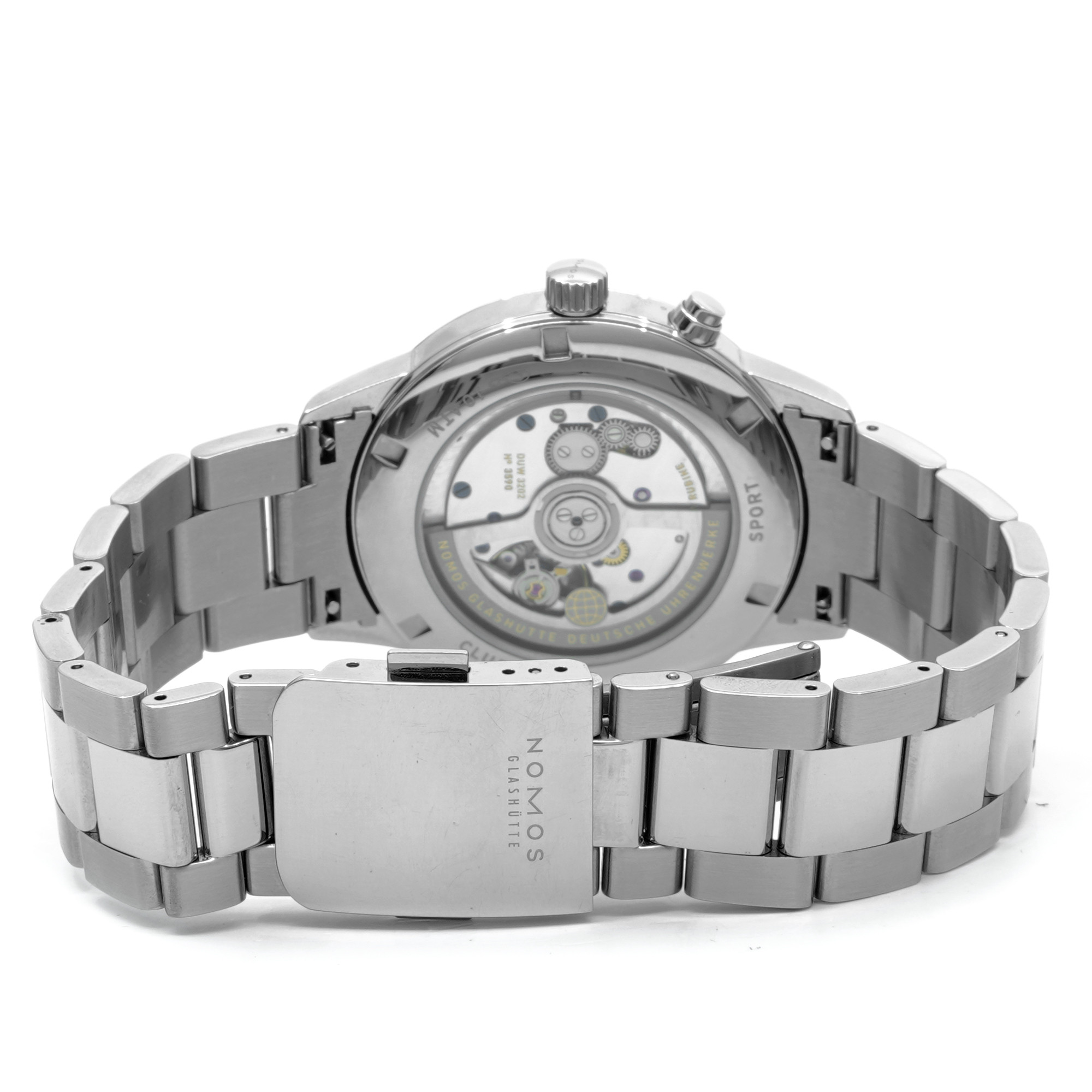 Nomos Club Sport Neomatik Worldtimer Silver 791 - Inventory 8348