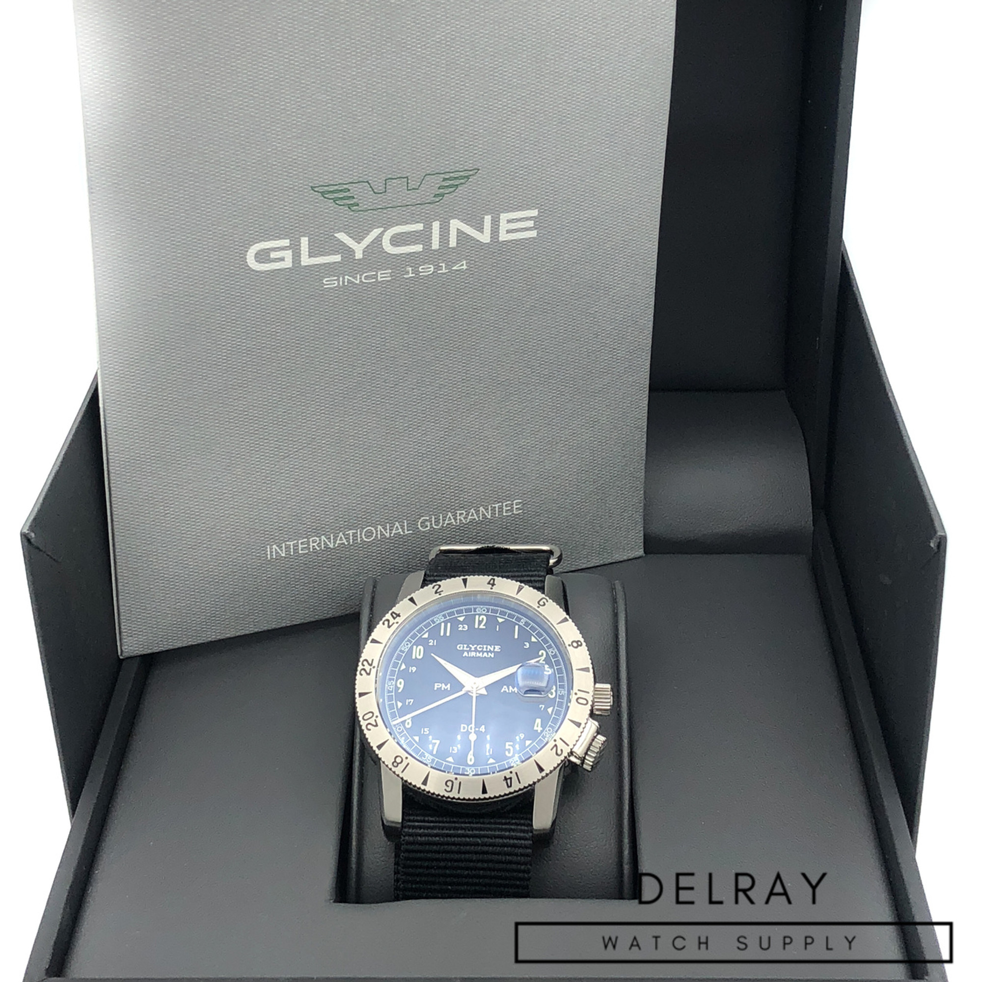 Glycine Airman DC-4 GMT - DelrayWatch.com