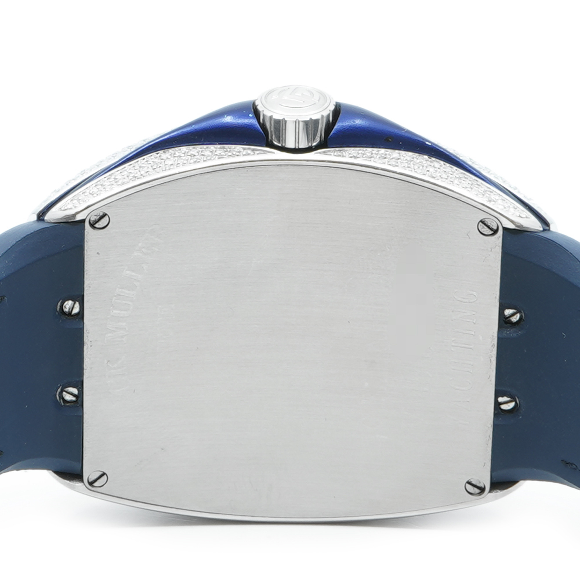 Franck Muller Vanguard Yachting V45SCDT *Blue* *Diamond Dial* - Inventory 8374