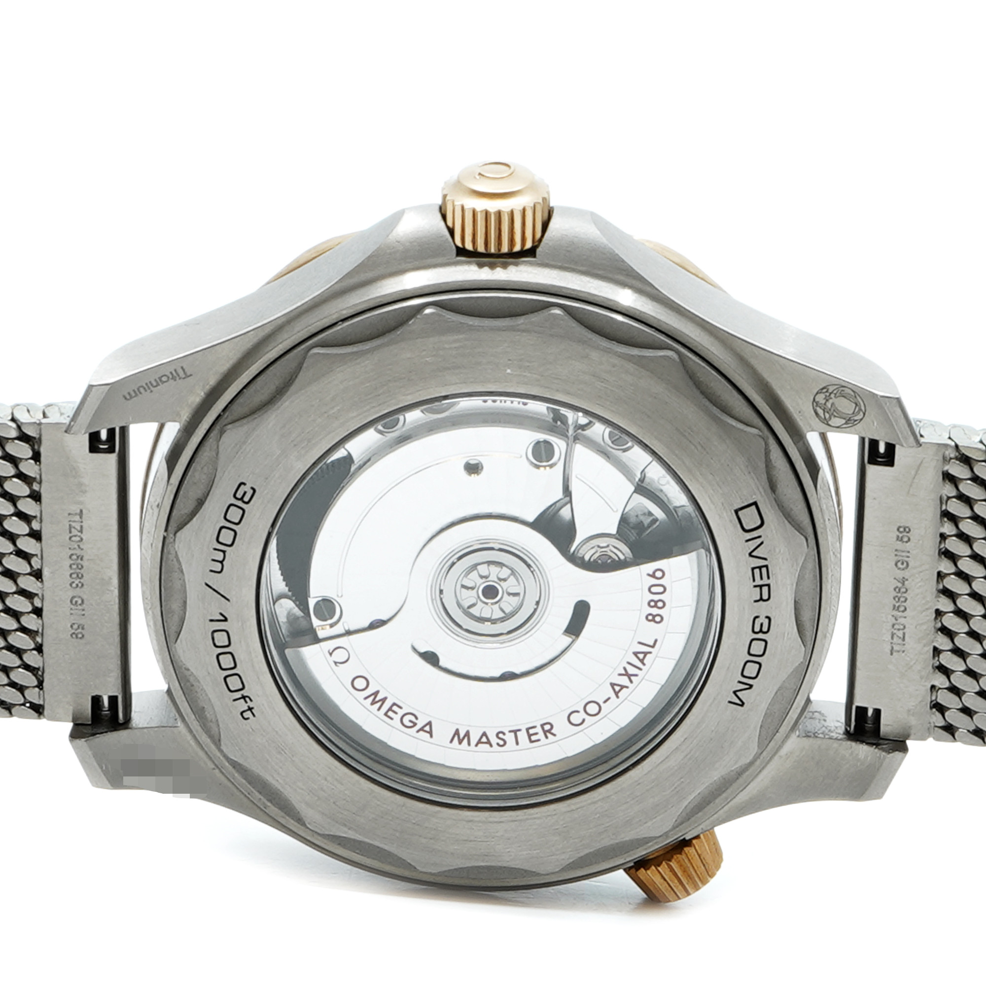 Omega Seamaster Diver 300M Titanium-Bronze Gold - Inventory 8376