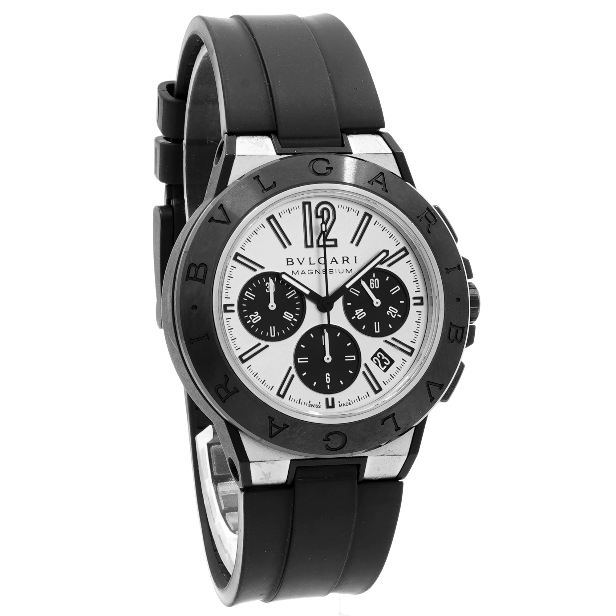 Bulgari Diagono Magnesium DG42 SMC Ch - Inventory 8382