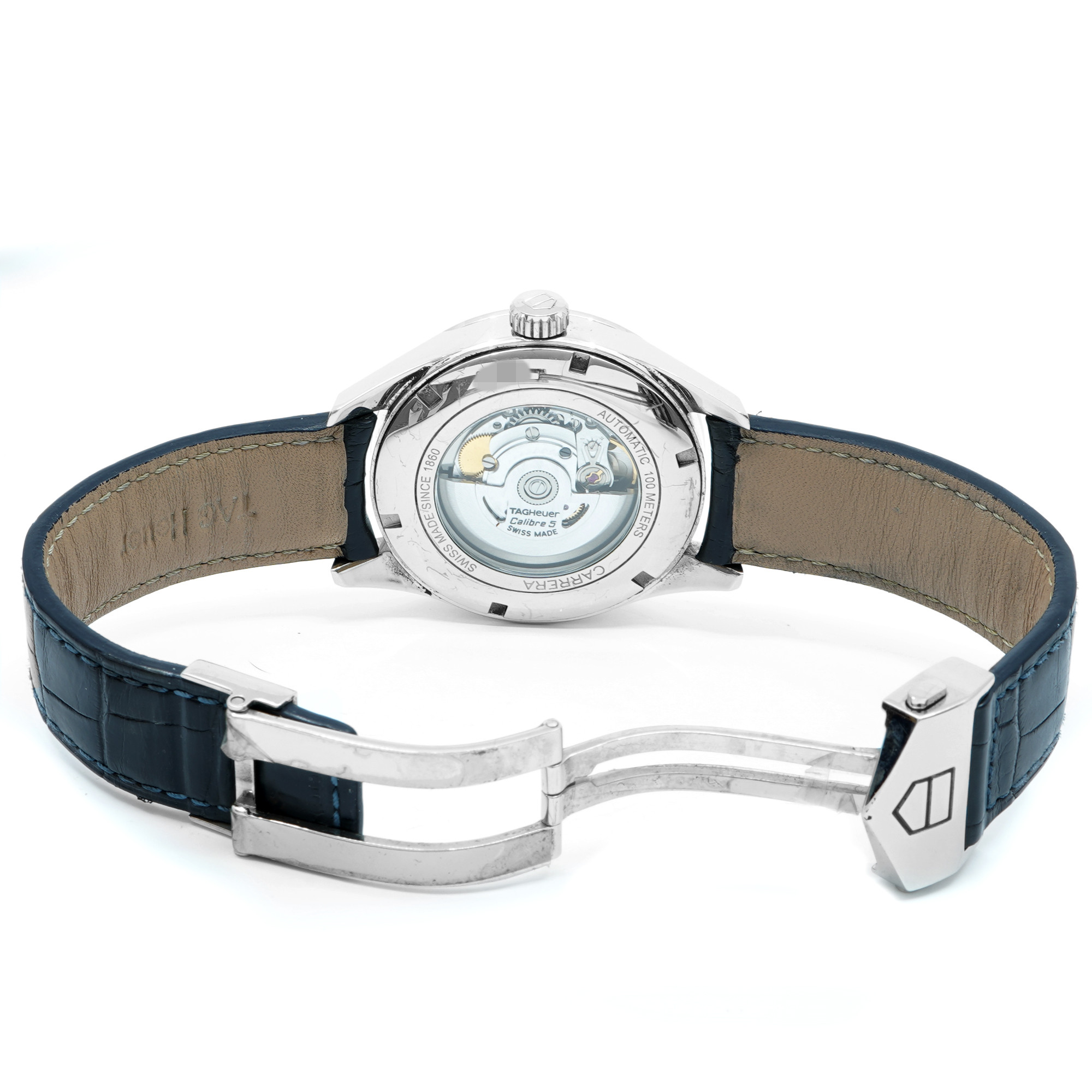 TAG Heuer Carrera Day-Date WAR201E Automatic *Blue Dial* - Inventory 8407