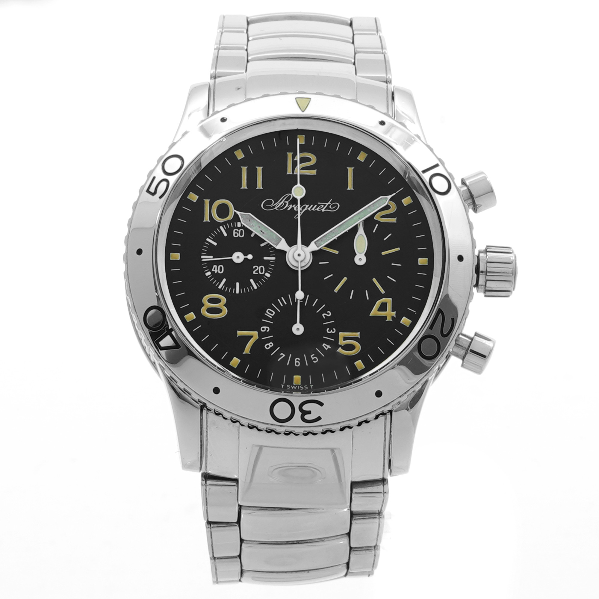レントンページ Breguet Type XX Aeronavale 3800 Chronograph - Inventory 8200