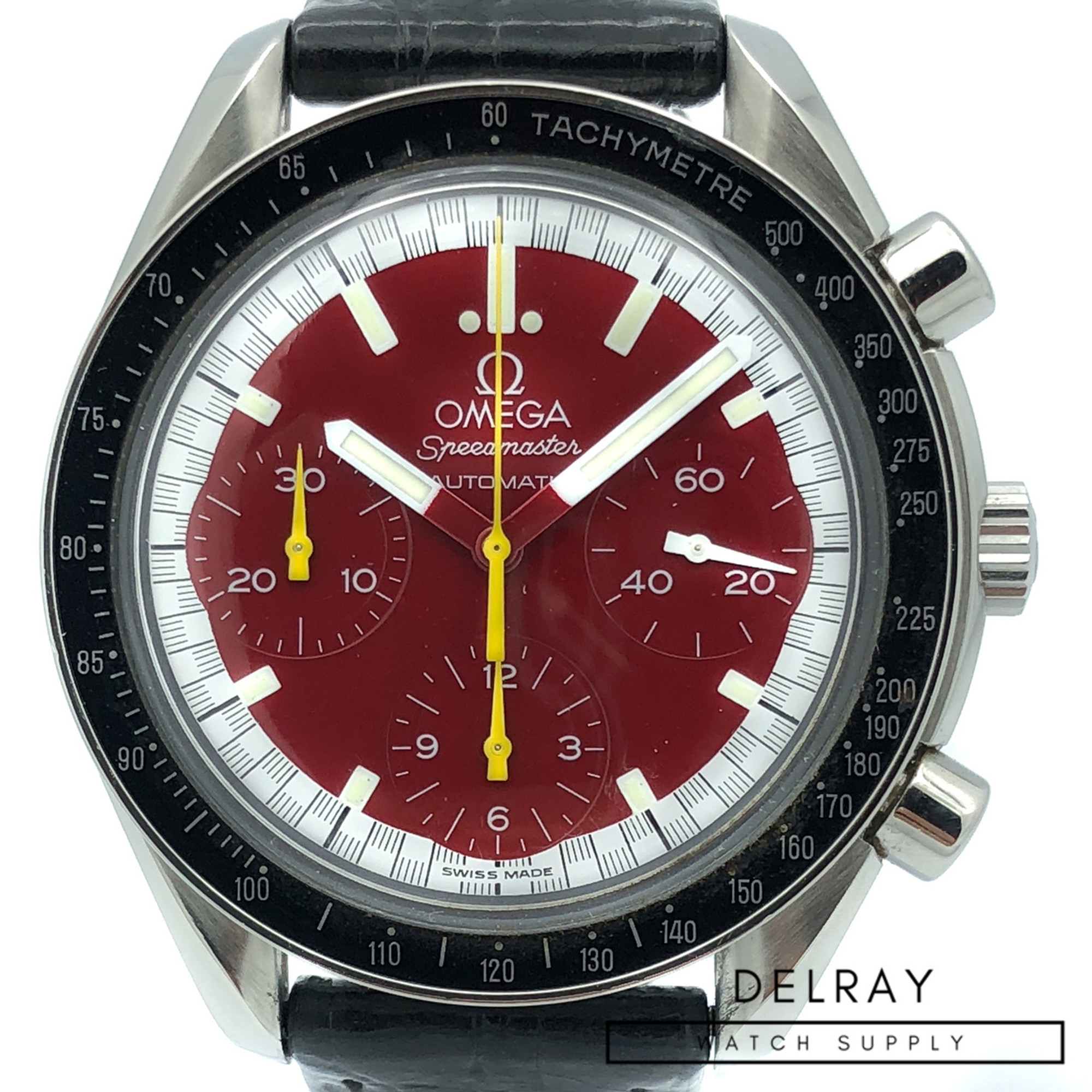 Omega Speedmaster Schumacher Red Dial