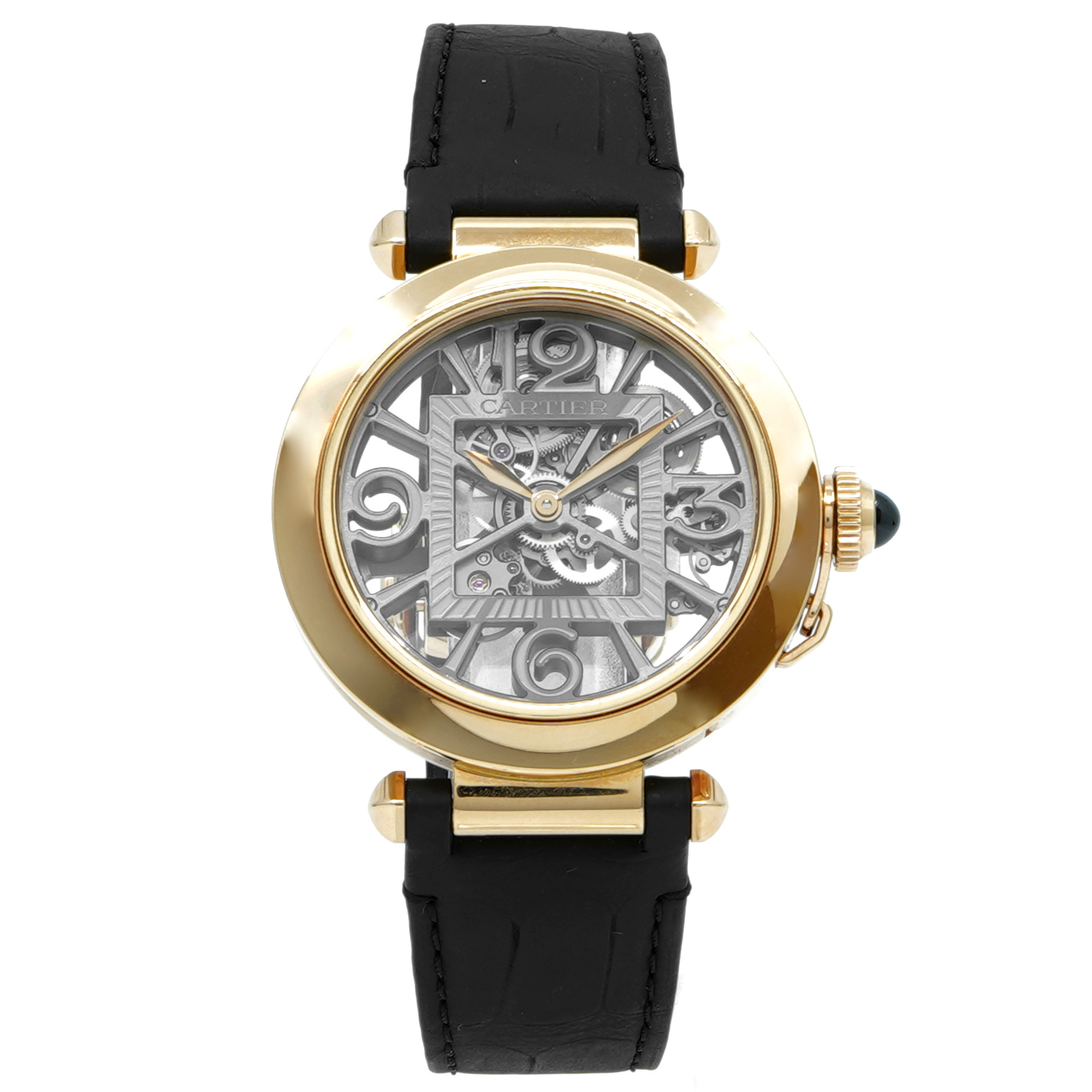 Cartier Pasha de Cartier Skeleton 41mm WHPA0018  *Rose Gold* - Inventory 8454