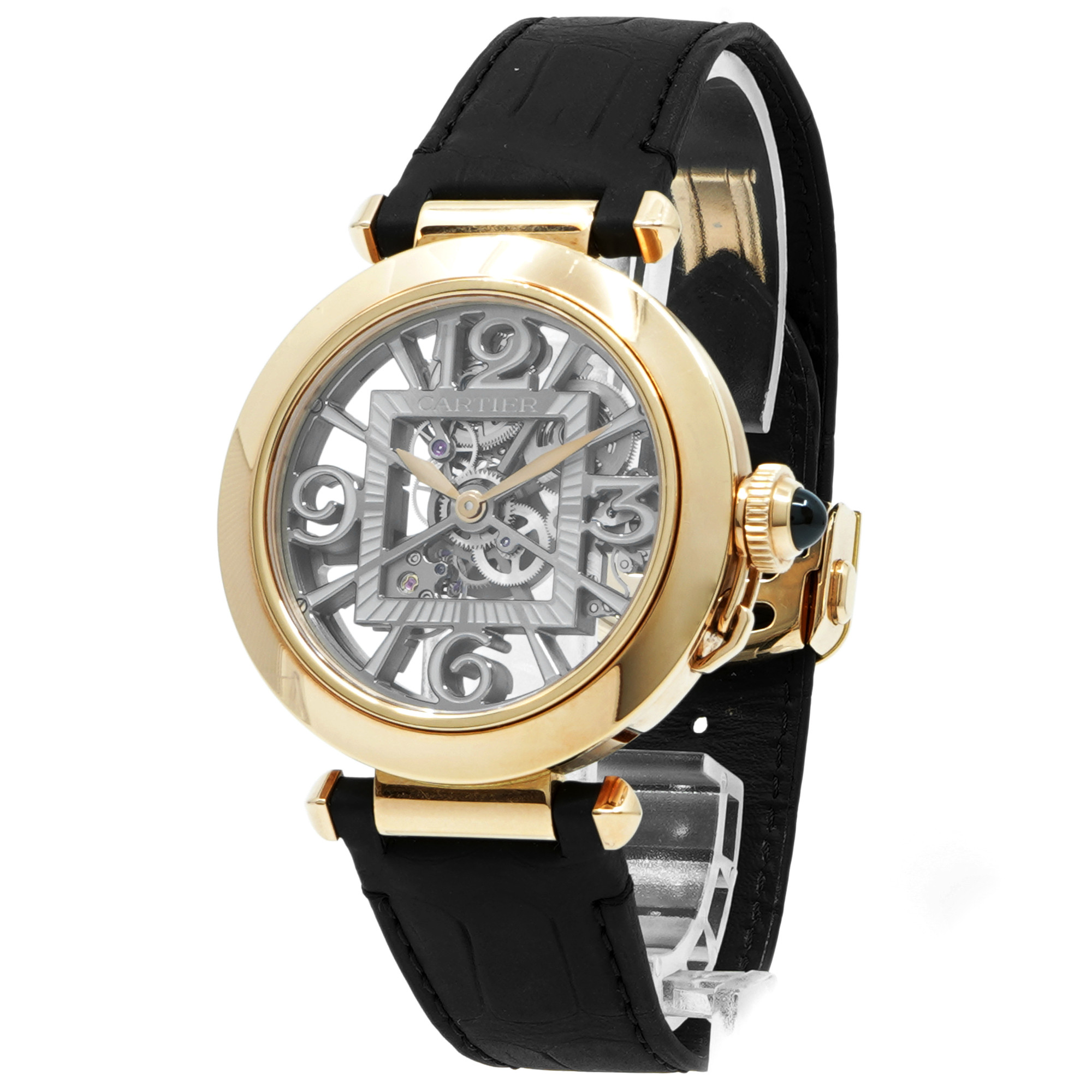 Cartier Pasha de Cartier Skeleton 41mm WHPA0018  *Rose Gold* - Inventory 8454