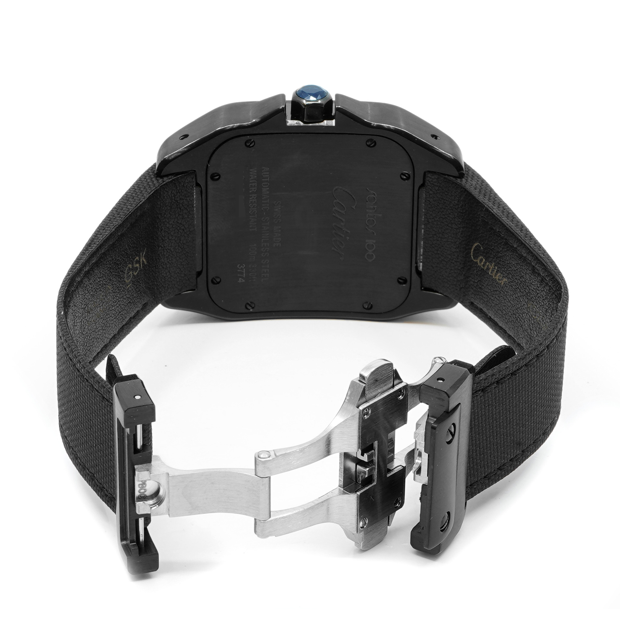 Cartier Santos 100 Carbon ADLC WSSA0006 - Inventory 8469