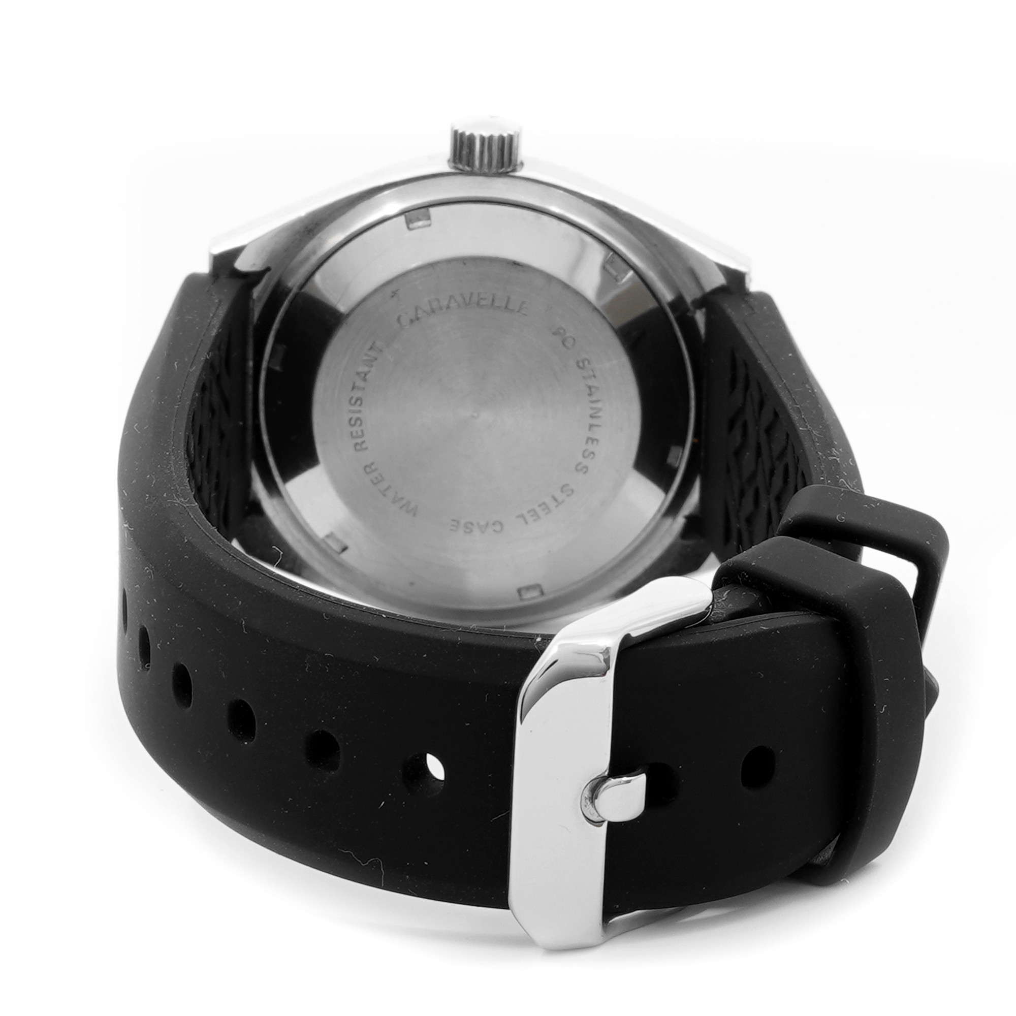 Bulova Caravelle 666 Devil Diver Day Date Coke Bezel *Vintage* - Inventory 8503