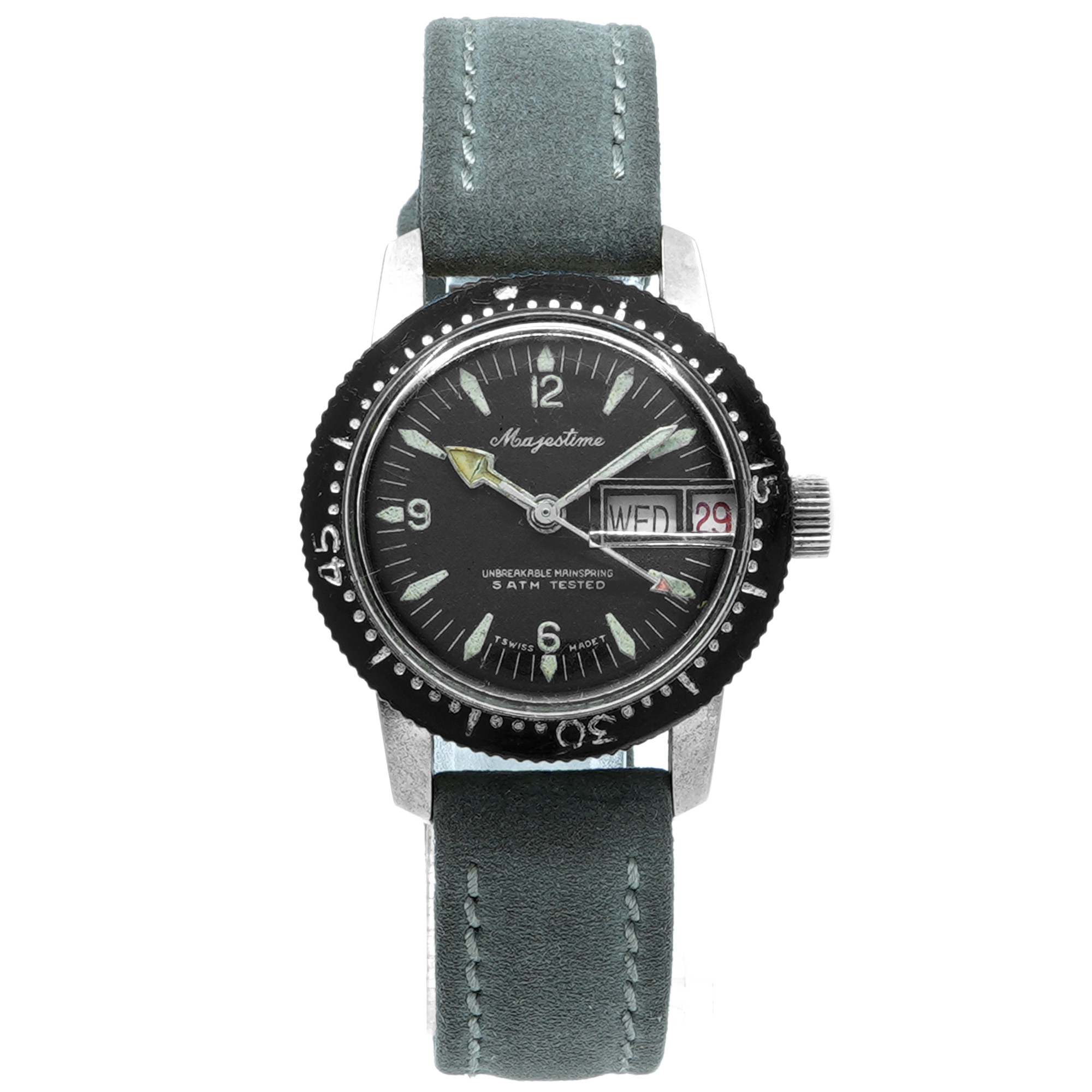 Majestime Diver Day Date *Vintage* - Inventory 8504