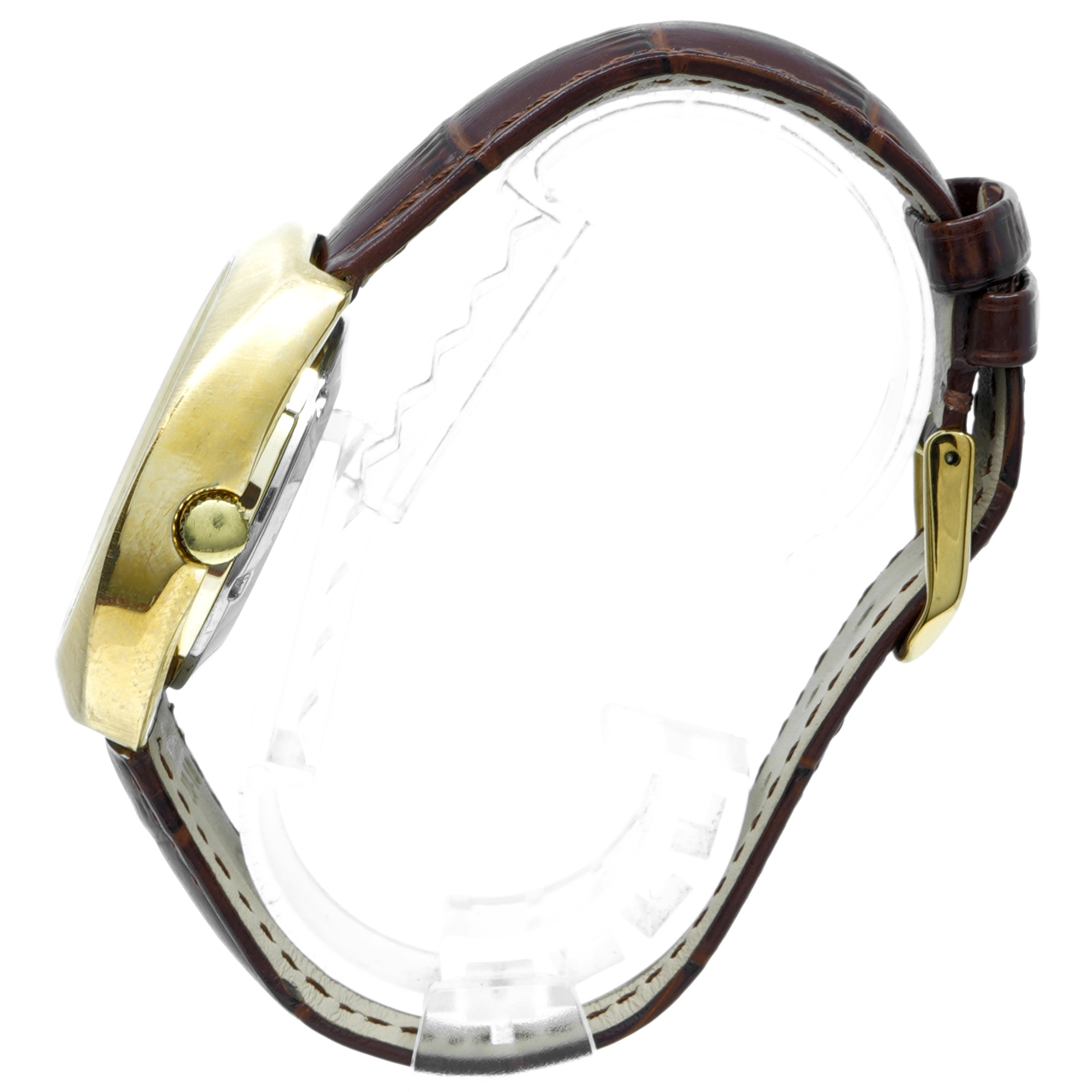 Wyler Dynawind Day Date *Vintage* *Checkered Dial* - Inventory 8502