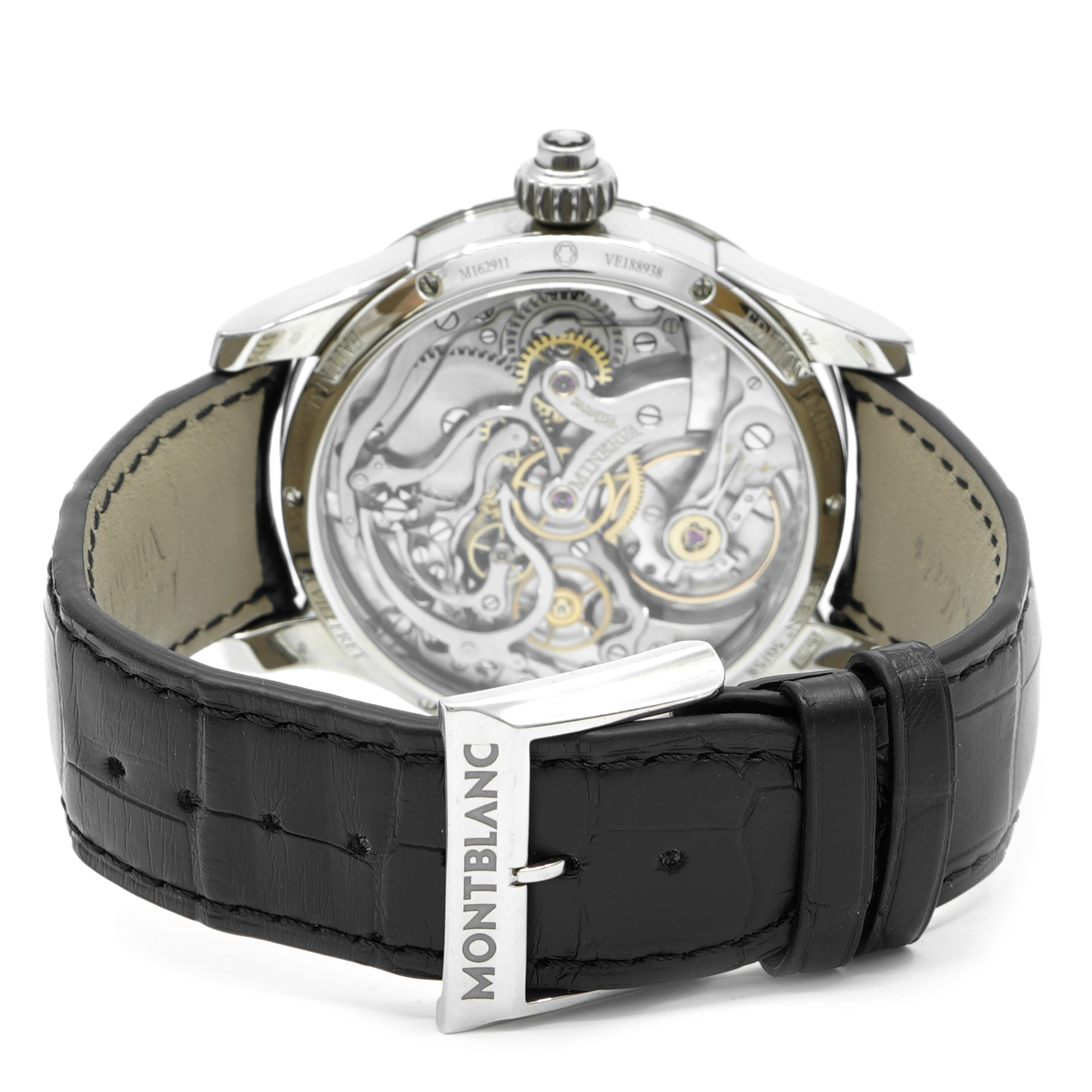 あぱ Montblanc 1858 Villeret Vintage Chronograph *Minerva* *Limited
