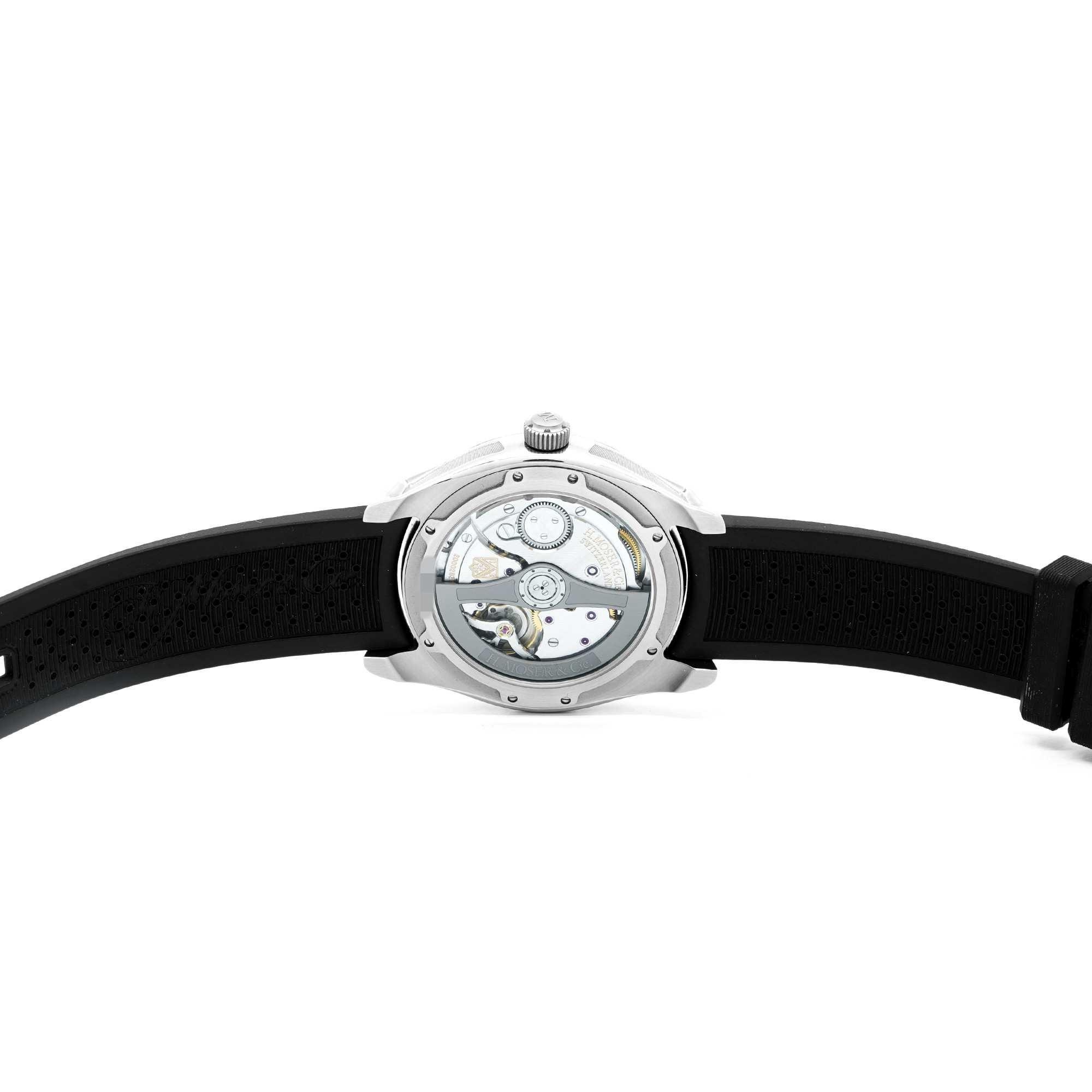 H. Moser Pioneer Centre Seconds Swiss Mad Red Fume' 3200-1207 - Inventory 8524