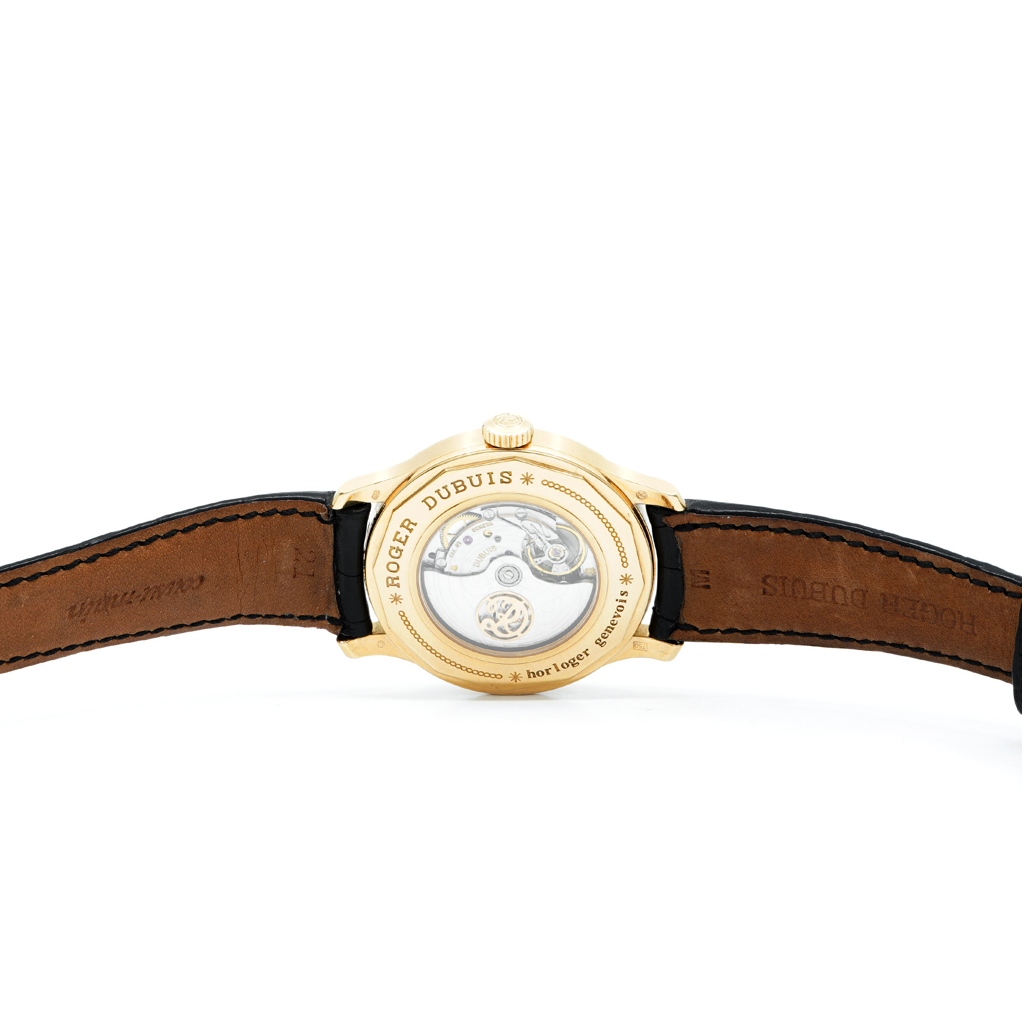 Roger Dubuis Hommage Perpetual Calendar *Extra Solid Case Back* H40 5739 5 - Inventory 8532