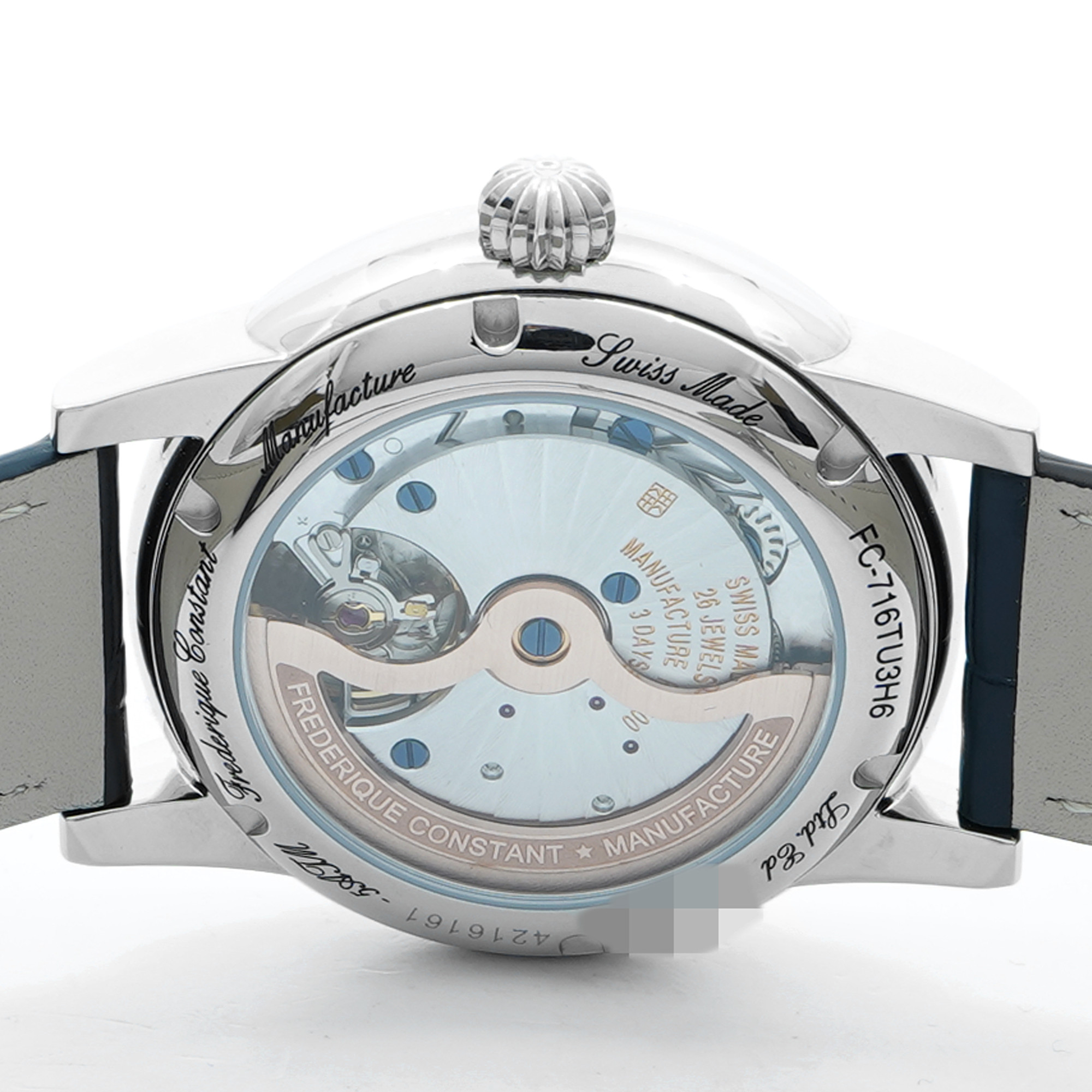 あおい Frederique Constant Manufacture 716TU3H6 *Turquoise Dial
