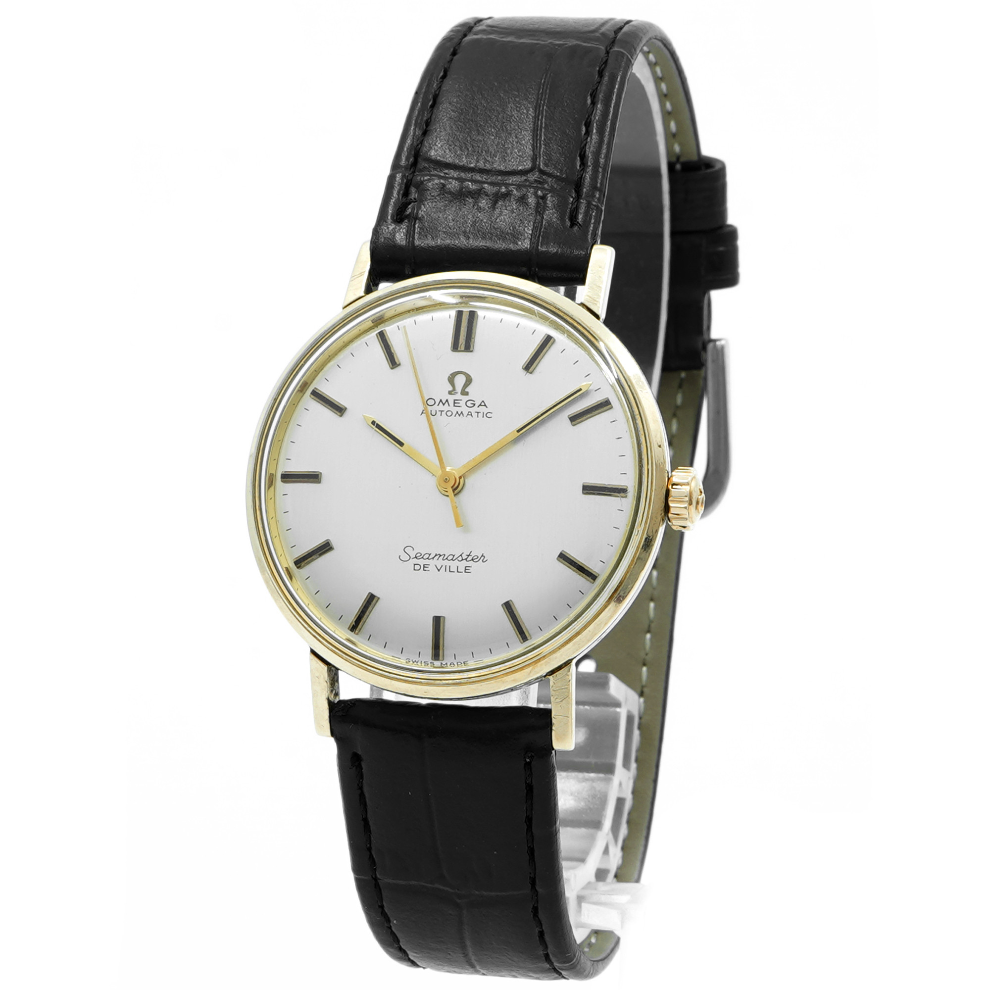 Omega Seamaster De Ville LL6066 SS & 14k *Vintage 1966* Caliber 552 - Inventory 8553