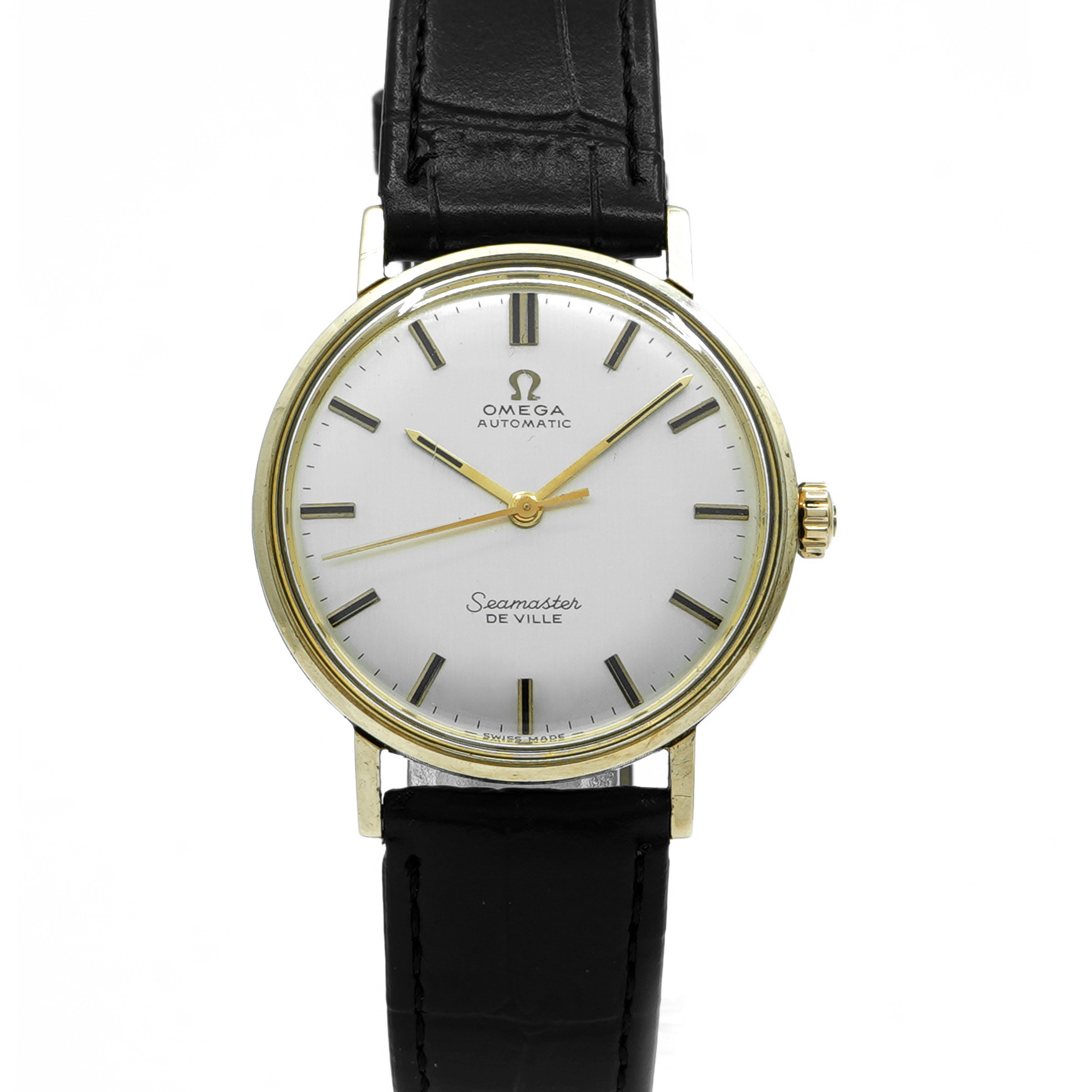 Omega Seamaster De Ville LL6066 SS & 14k *Vintage 1966* Caliber 552 - Inventory 8553