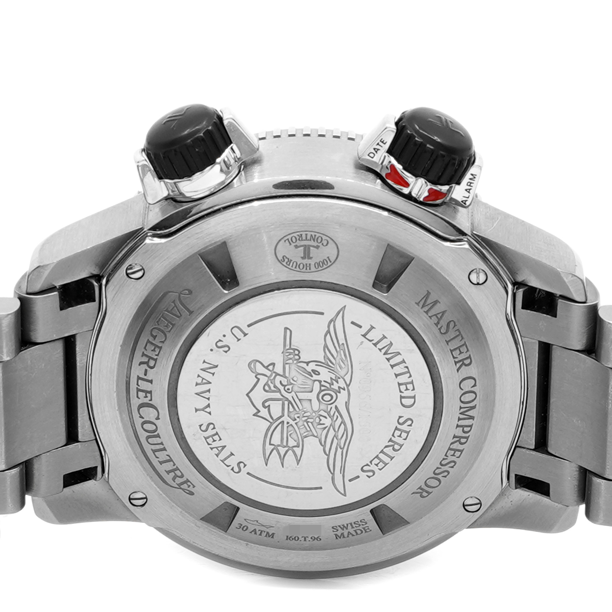 メル67038 Jaeger LeCoultre Master Compressor Diving Alarm Navy Seals
