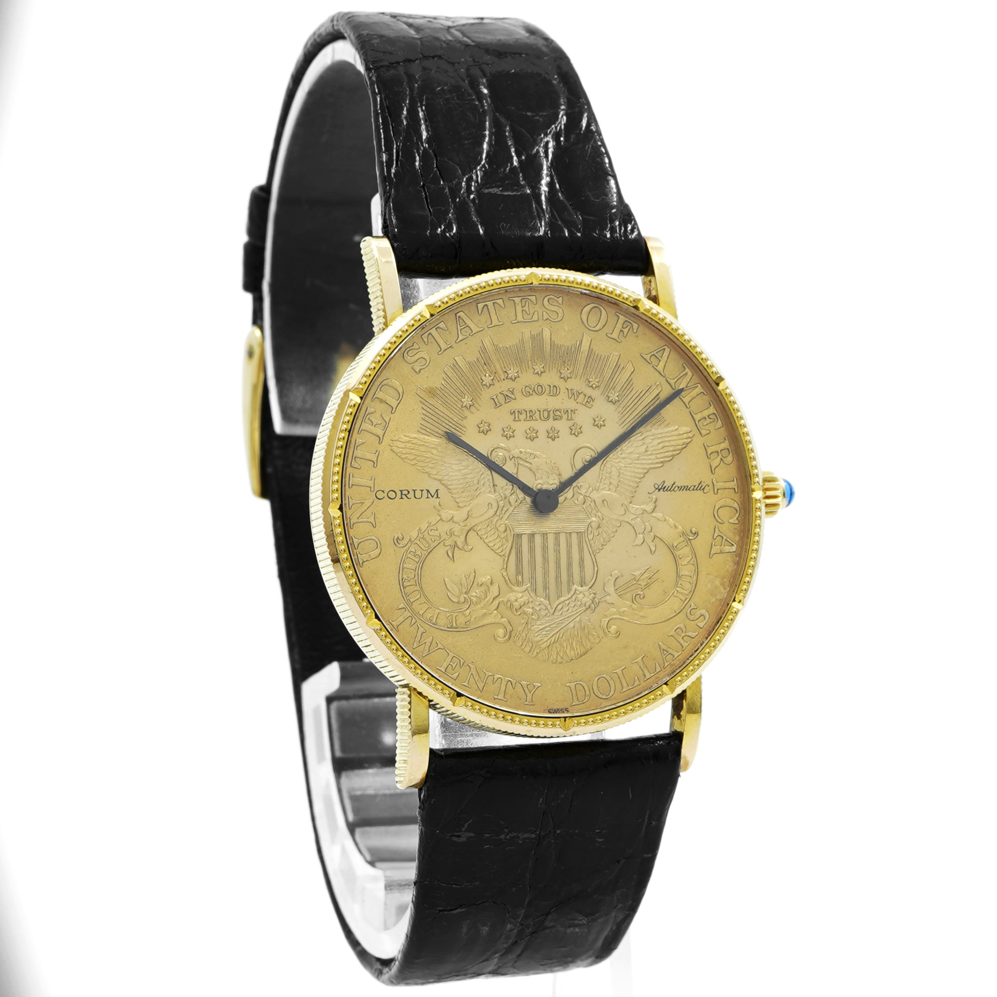 Corum オクタゴナル 時計 Corum $20 US Coin Double Eagle Automatic - Inventory 8581