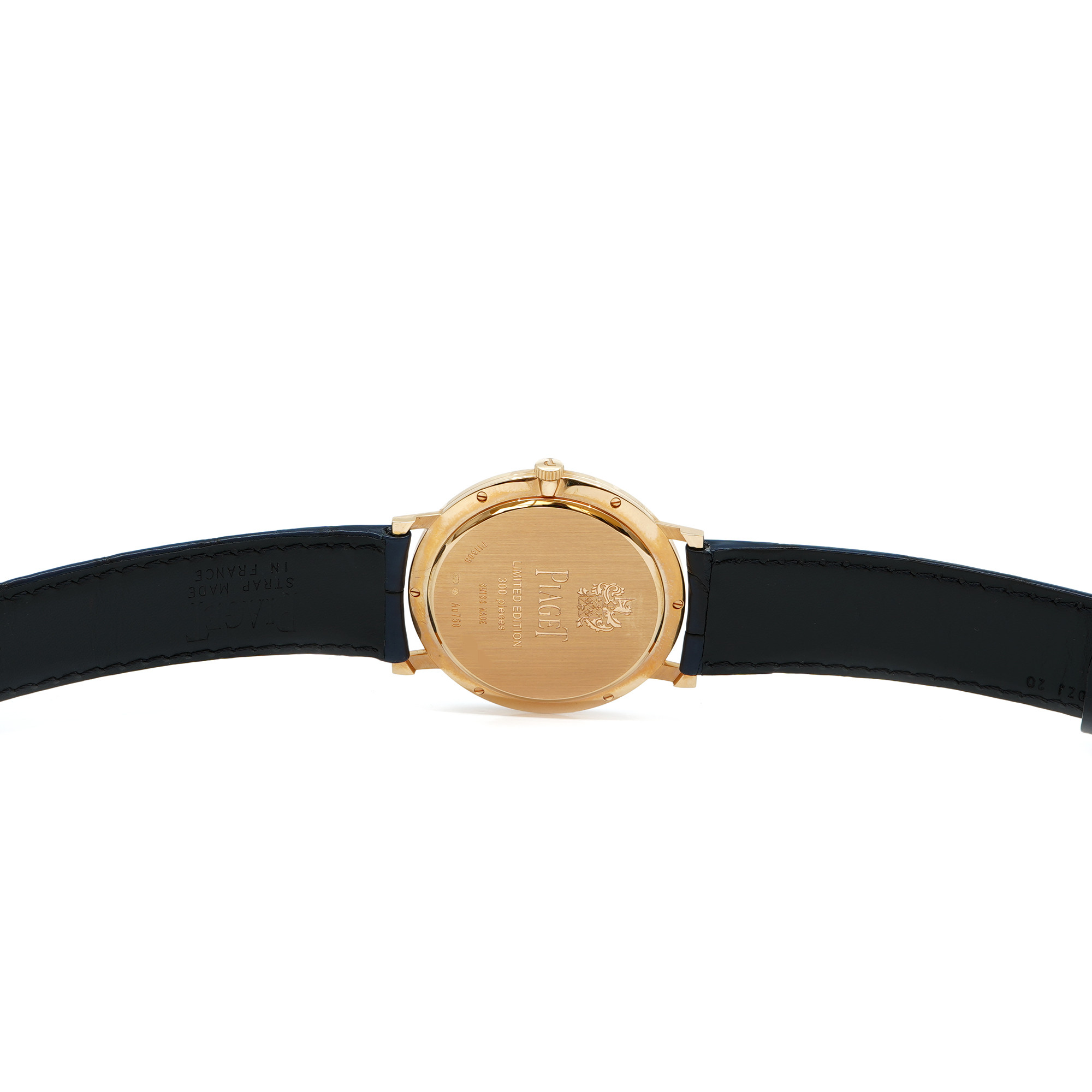 Piaget Altiplano * Rose Gold* *Blue Dial* G0A45050 - Inventory 8582