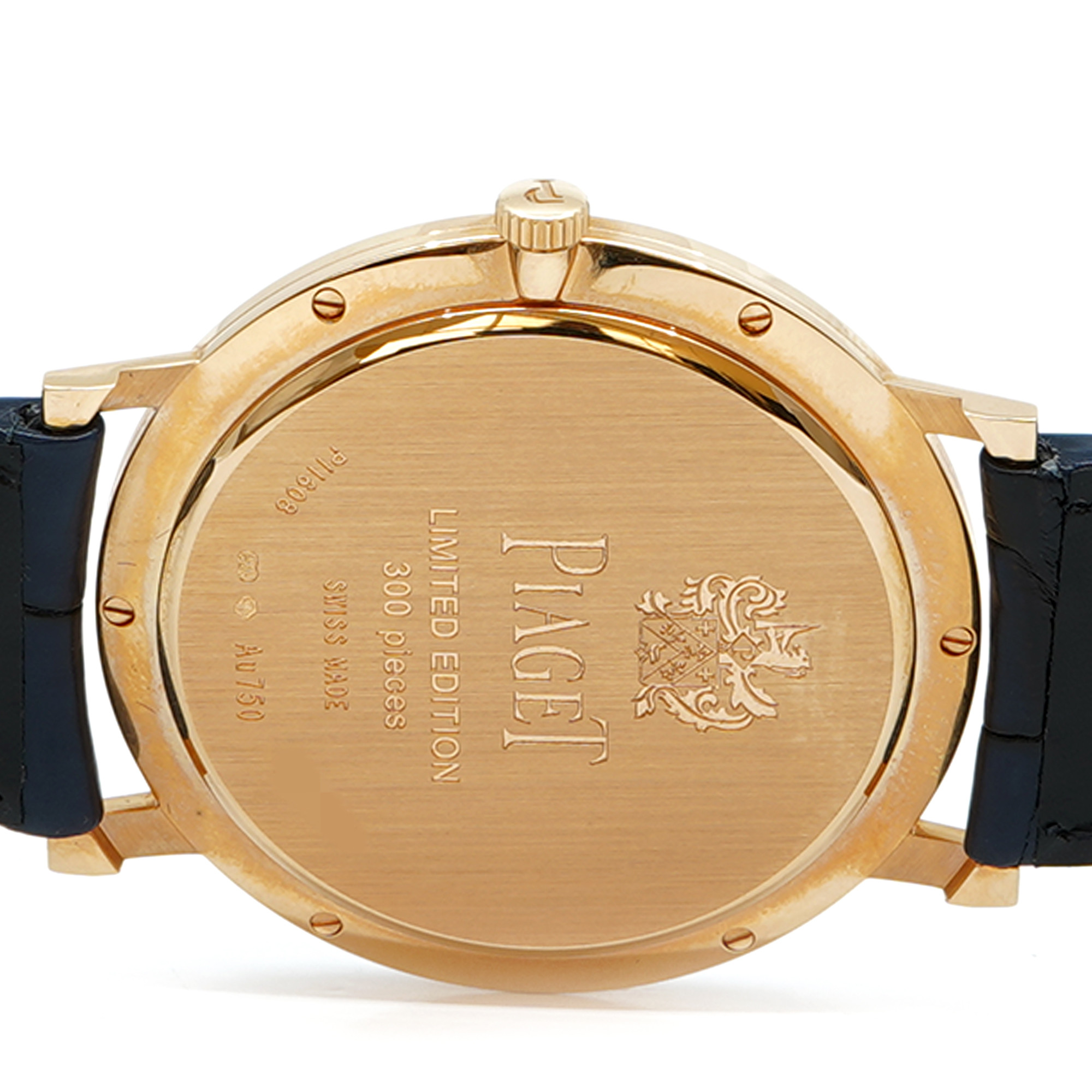 Piaget Altiplano * Rose Gold* *Blue Dial* G0A45050 - Inventory 8582